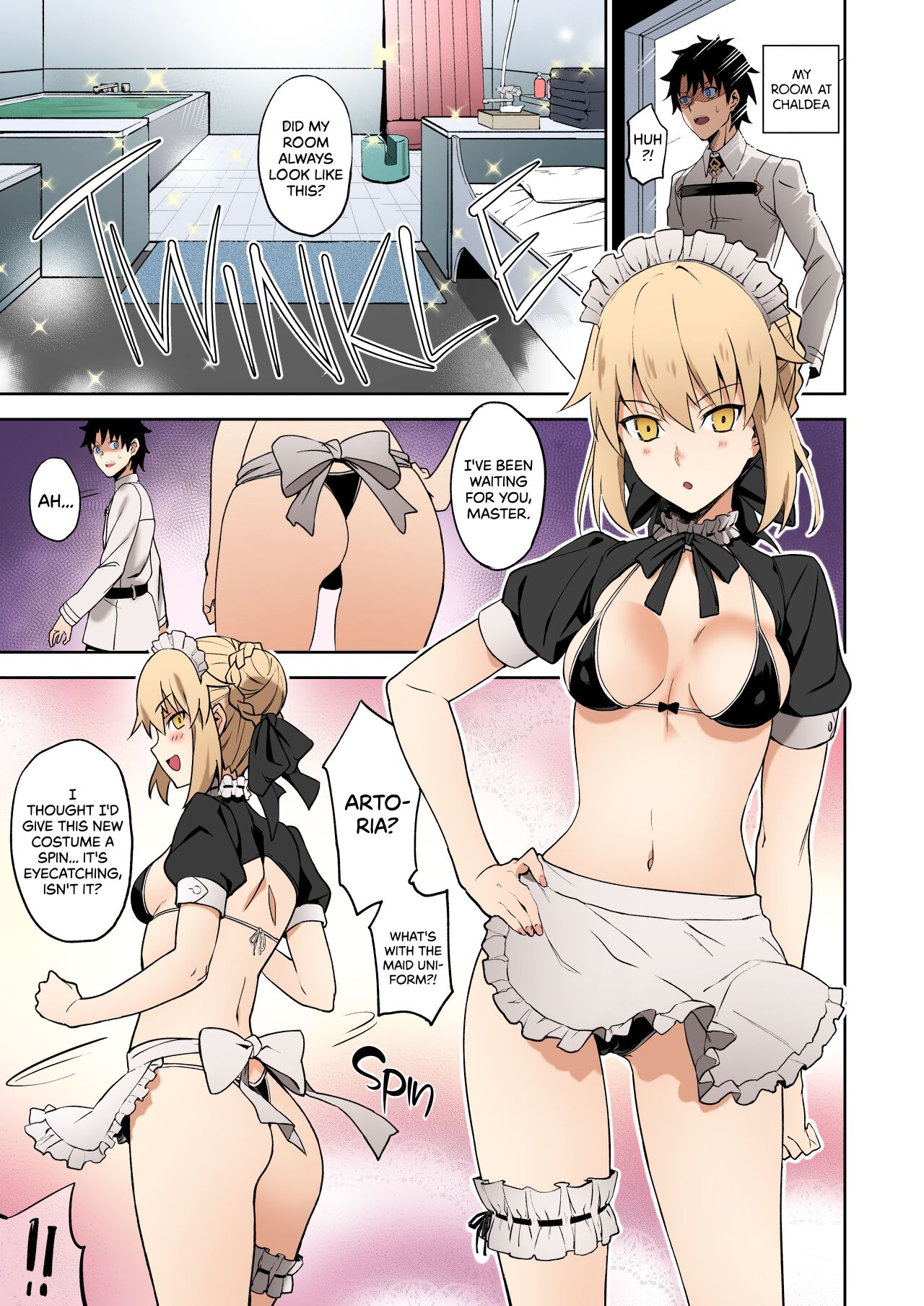 [LOFLAT (Prime)] Chaldea Soap SSS-kyuu Gohoushi Maid | Chaldea Soapland's Premium Maid (Fate/Grand Order) [English] {2d-market.com} [Colorized] [Decensored] [Digital] Bildnummer 2