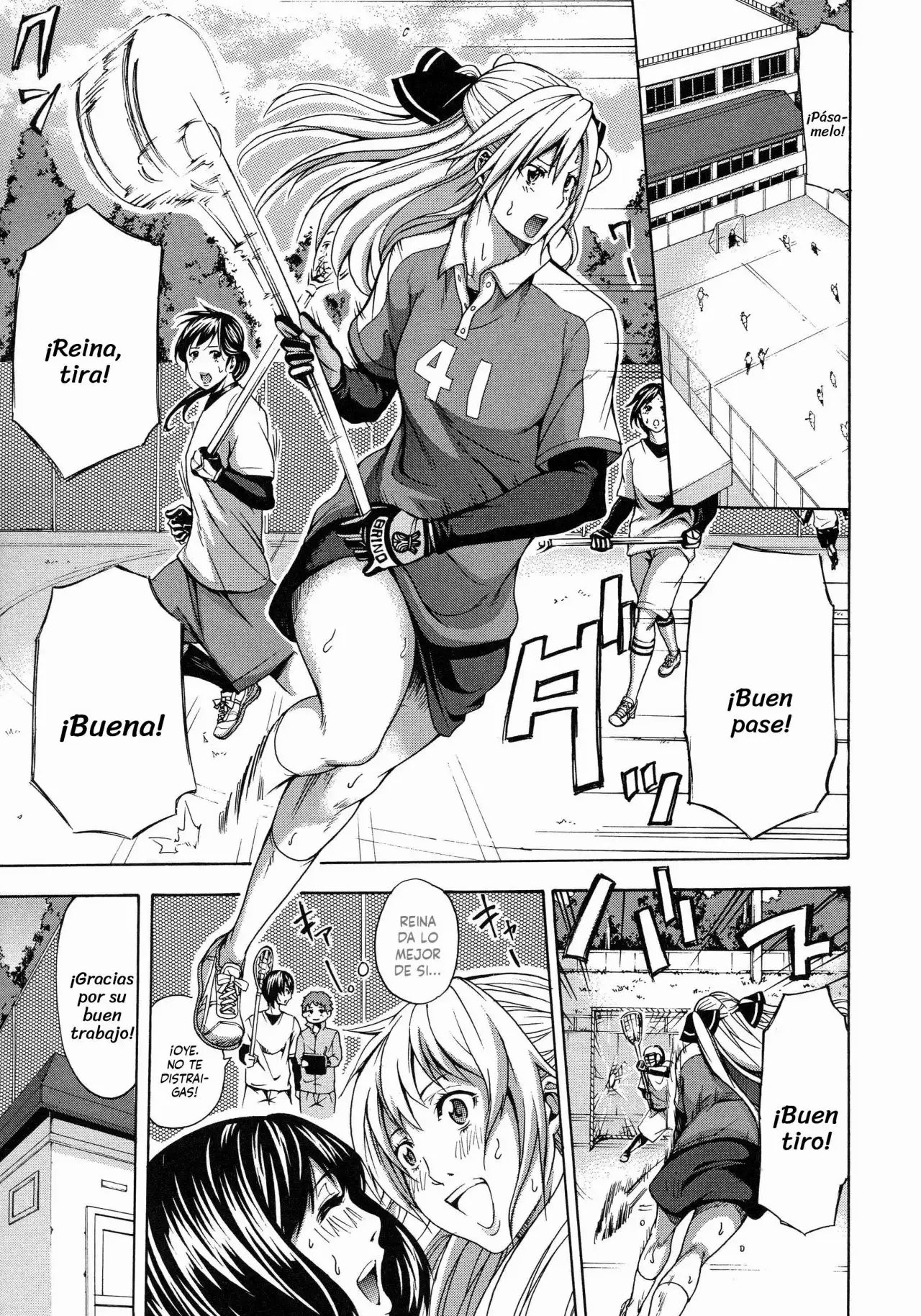 [Brother Pierrot] Sokuda (Bukatsu Shoujo to Amai Ase) [Spanish] [Mely Scans] 画像番号 1