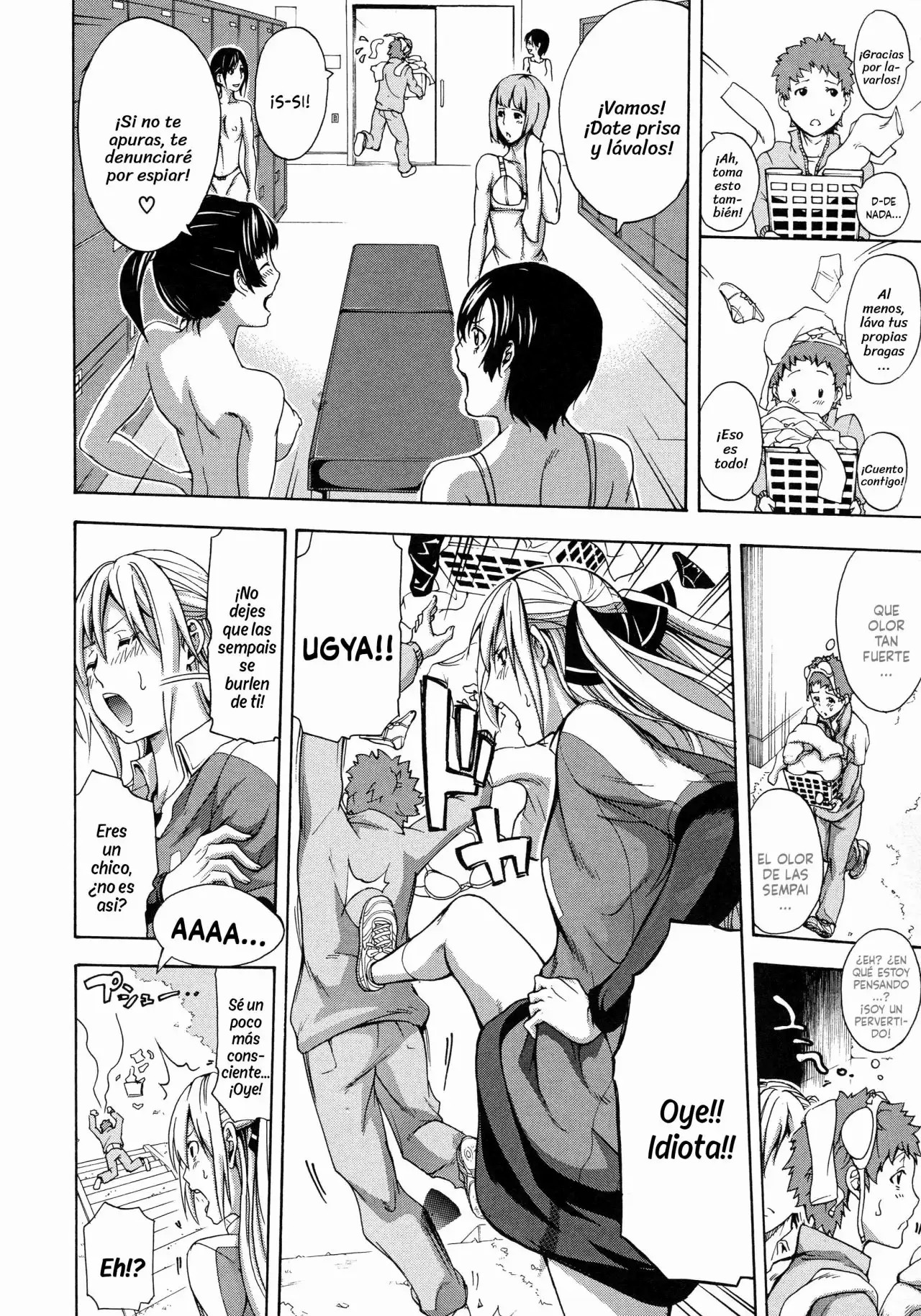 [Brother Pierrot] Sokuda (Bukatsu Shoujo to Amai Ase) [Spanish] [Mely Scans] 画像番号 2