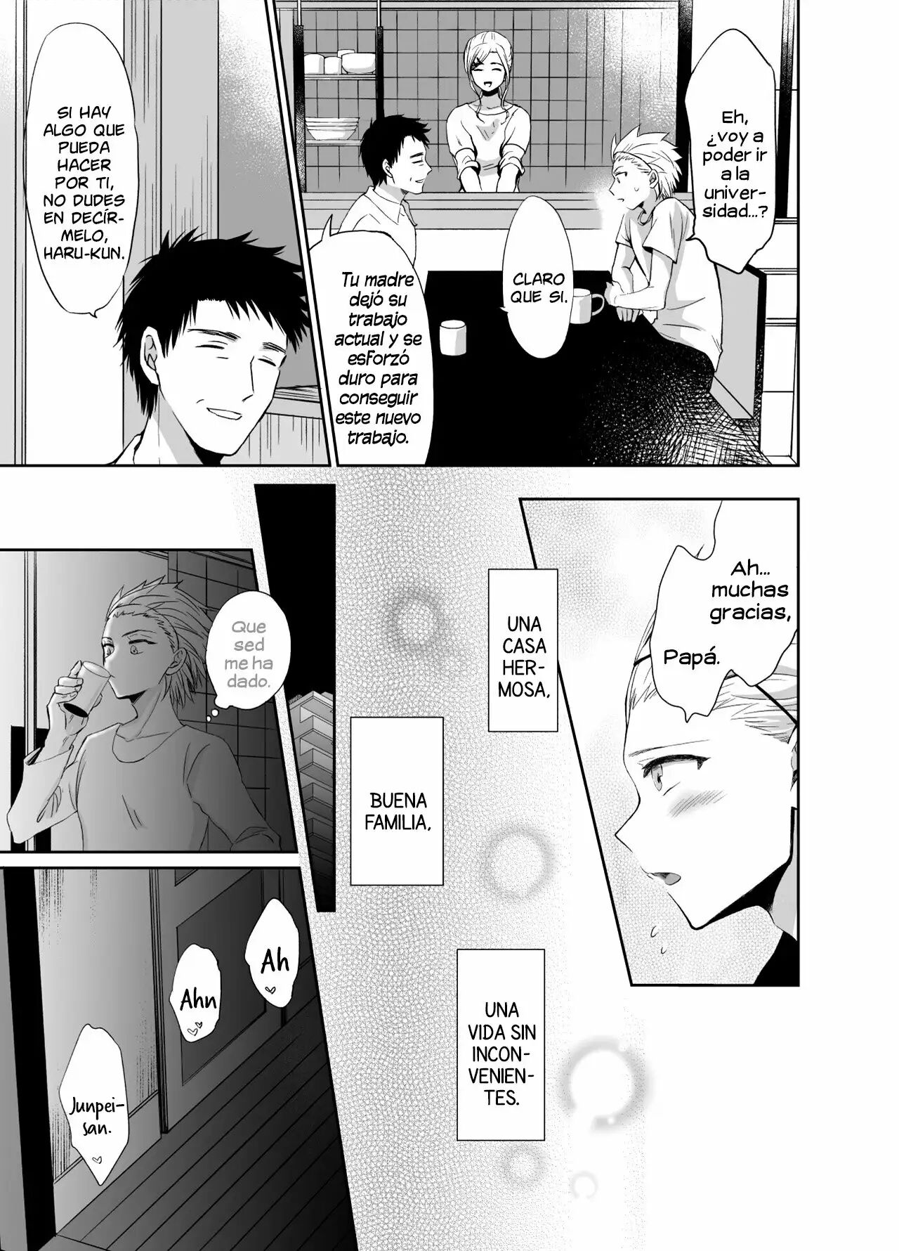 [Kinokko (Taguchi Monyata)]  Soy Heterosexual Pero Mi Padrastro Me Convirtio en su Mujer 1 y 2  [Spanish] [Mely Scans] 이미지 번호 9