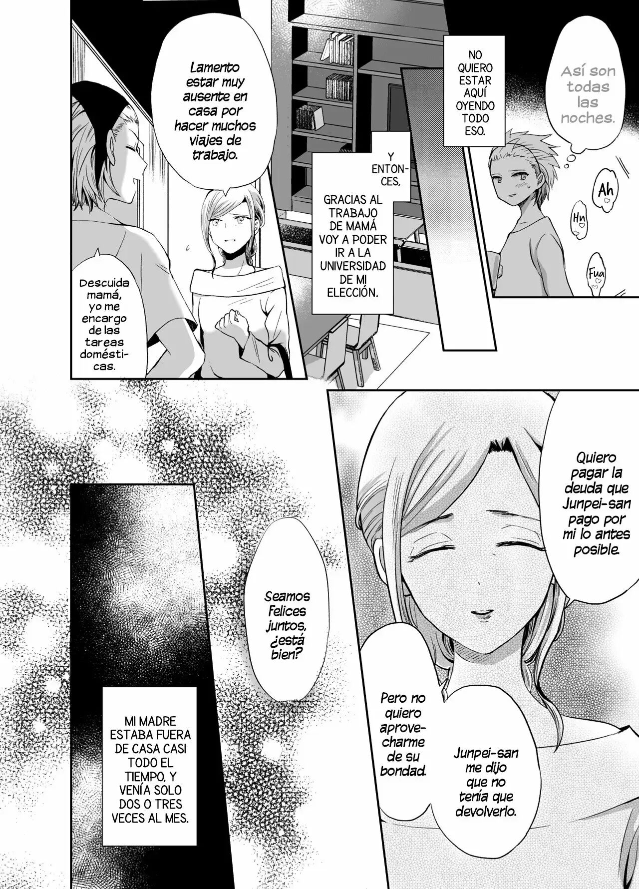 [Kinokko (Taguchi Monyata)]  Soy Heterosexual Pero Mi Padrastro Me Convirtio en su Mujer 1 y 2  [Spanish] [Mely Scans] 이미지 번호 10