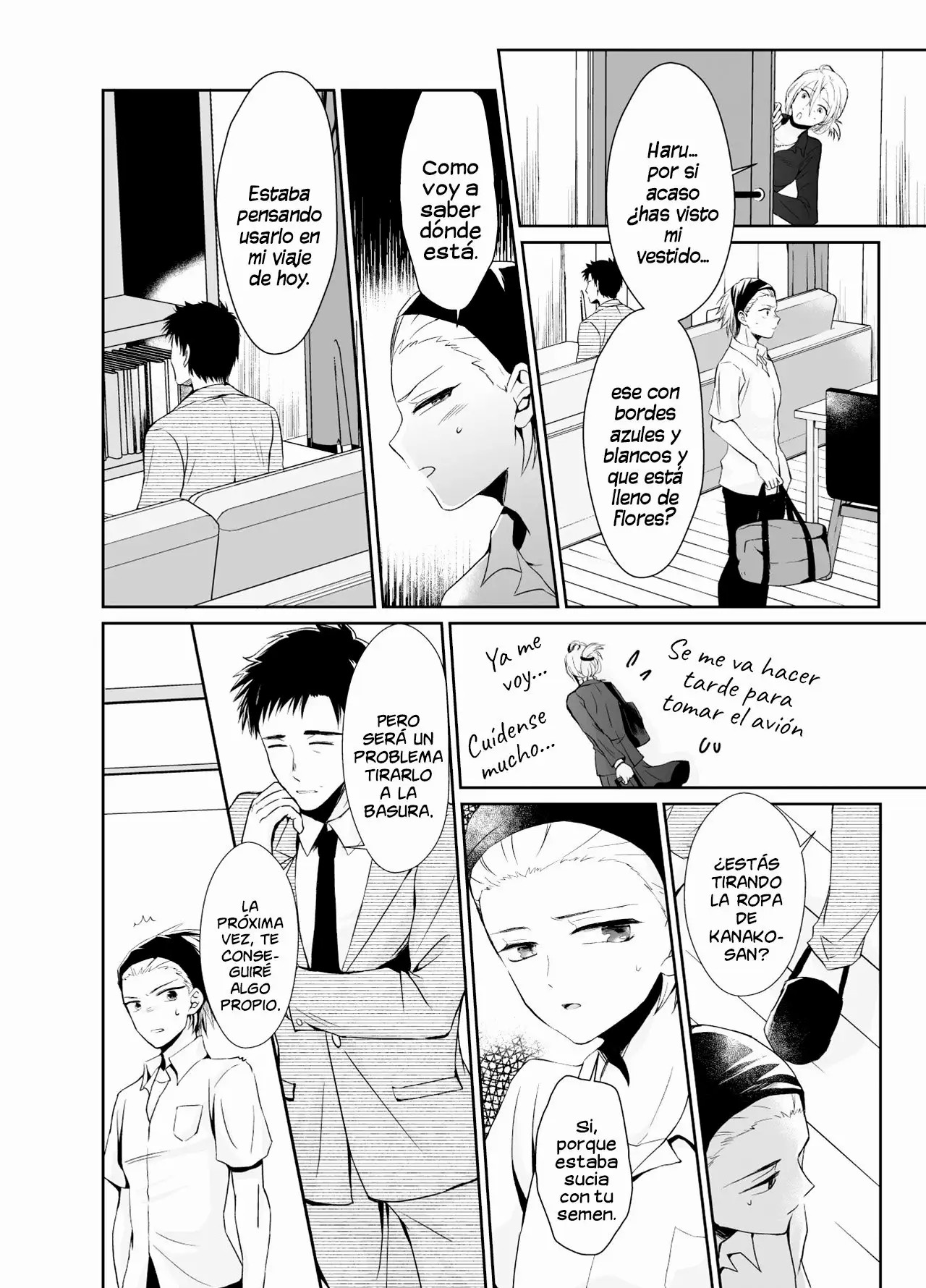 [Kinokko (Taguchi Monyata)]  Soy Heterosexual Pero Mi Padrastro Me Convirtio en su Mujer 1 y 2  [Spanish] [Mely Scans] 이미지 번호 40