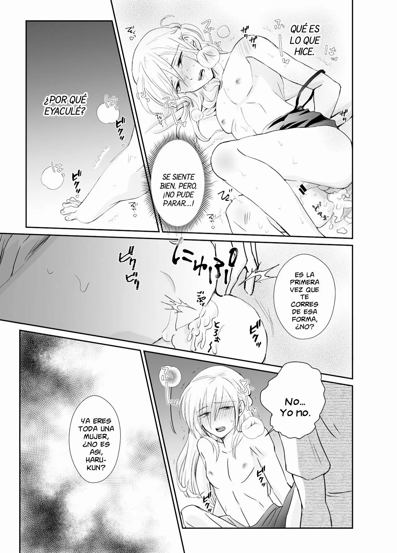 [Kinokko (Taguchi Monyata)]  Soy Heterosexual Pero Mi Padrastro Me Convirtio en su Mujer 1 y 2  [Spanish] [Mely Scans] 이미지 번호 57