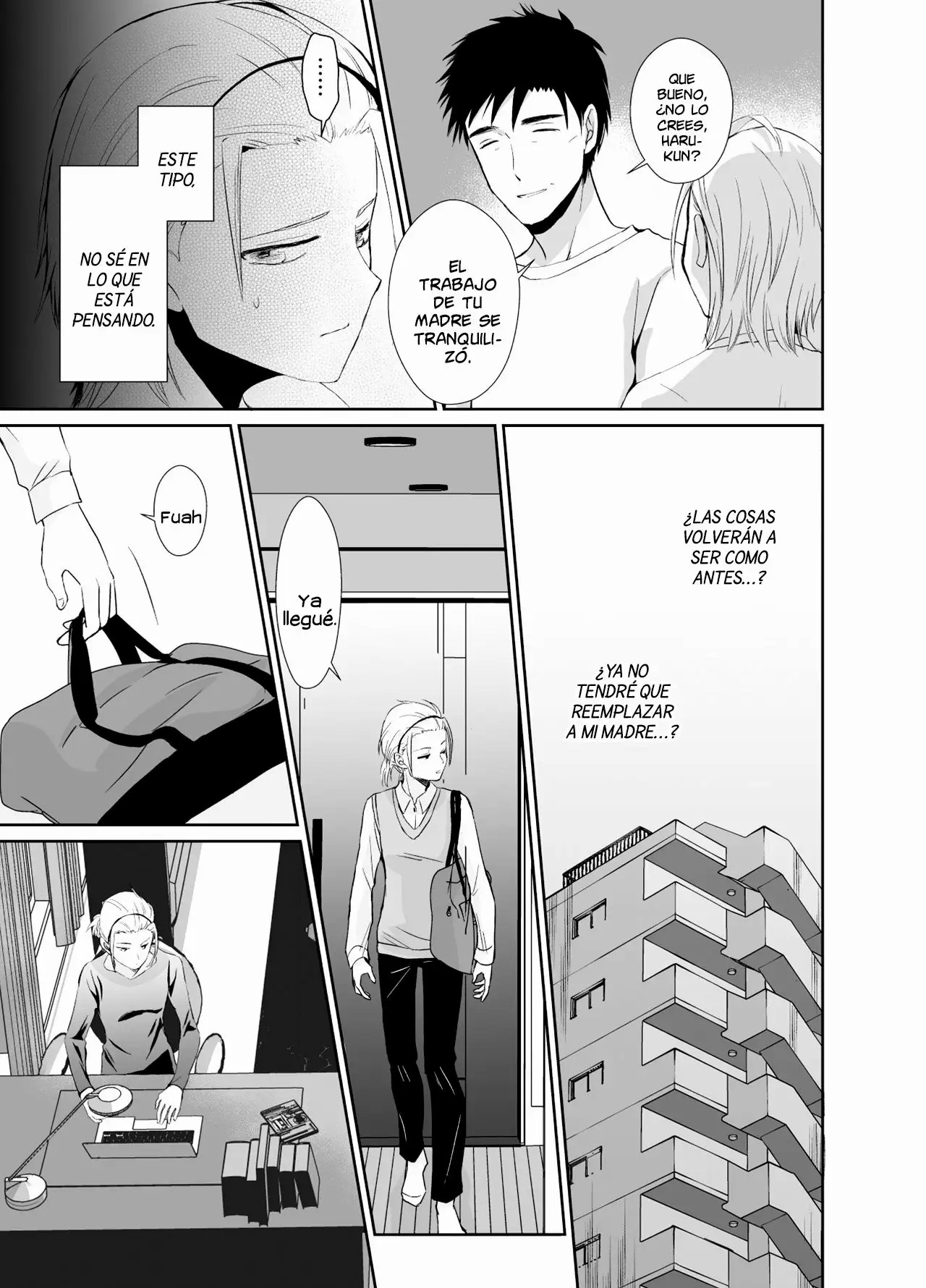 [Kinokko (Taguchi Monyata)]  Soy Heterosexual Pero Mi Padrastro Me Convirtio en su Mujer 1 y 2  [Spanish] [Mely Scans] 이미지 번호 59