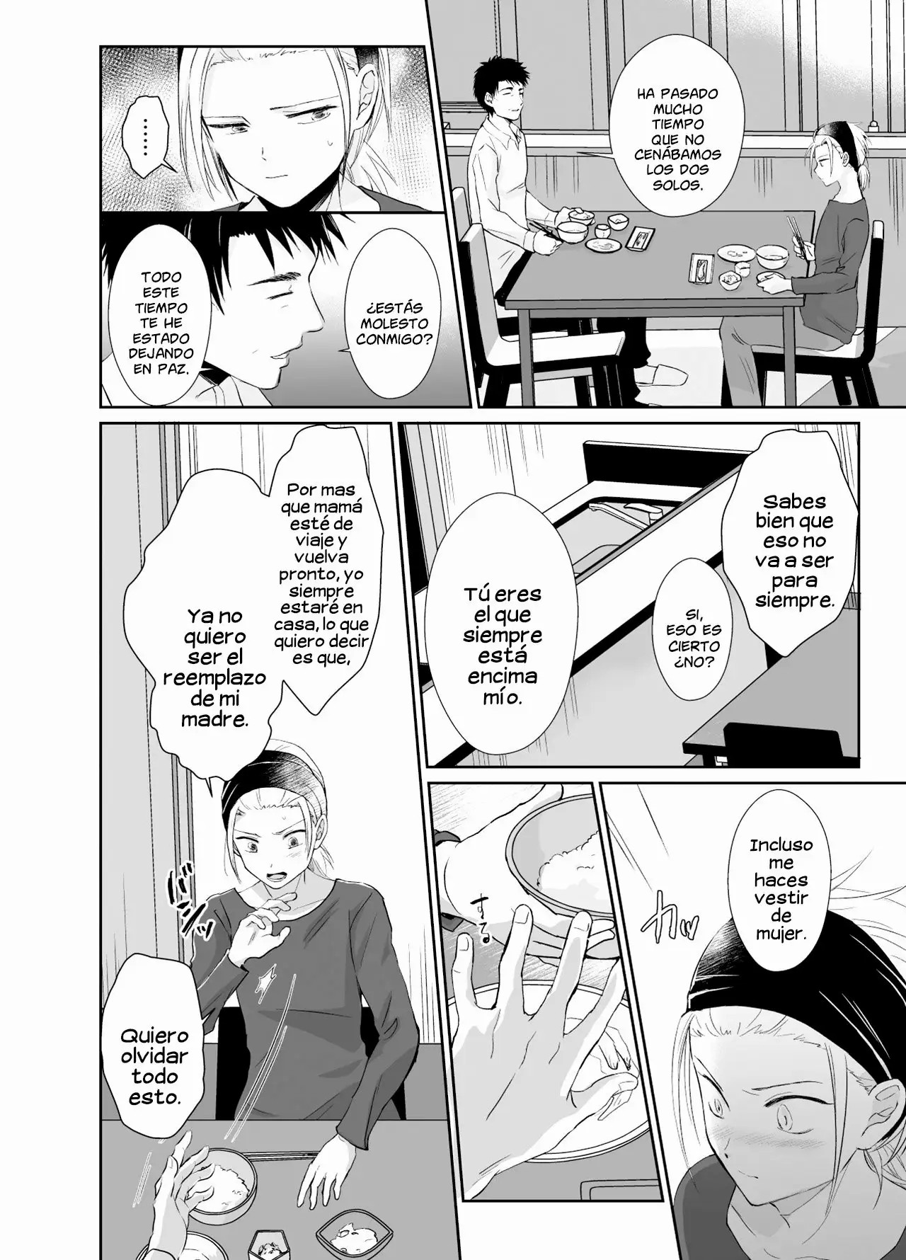 [Kinokko (Taguchi Monyata)]  Soy Heterosexual Pero Mi Padrastro Me Convirtio en su Mujer 1 y 2  [Spanish] [Mely Scans] 이미지 번호 64