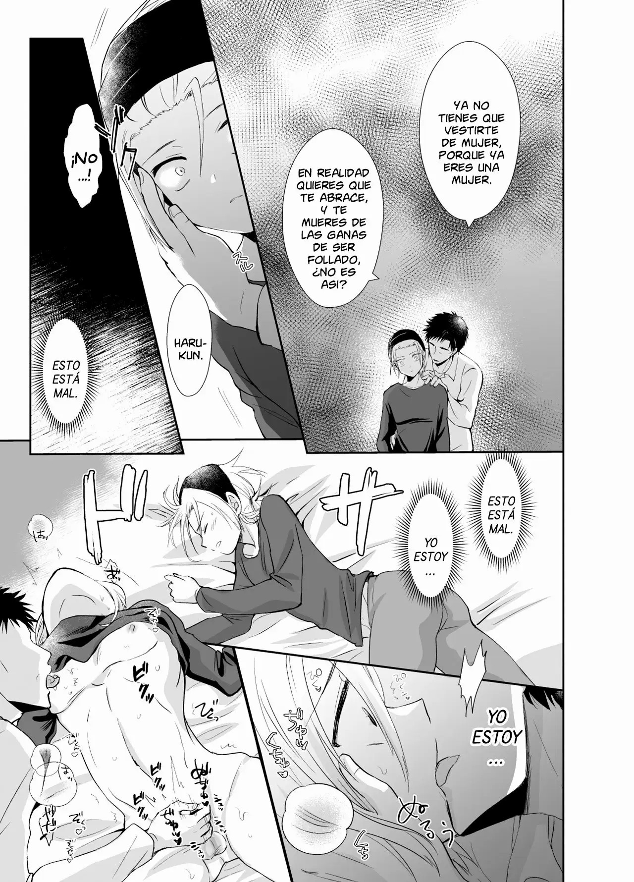 [Kinokko (Taguchi Monyata)]  Soy Heterosexual Pero Mi Padrastro Me Convirtio en su Mujer 1 y 2  [Spanish] [Mely Scans] 이미지 번호 65