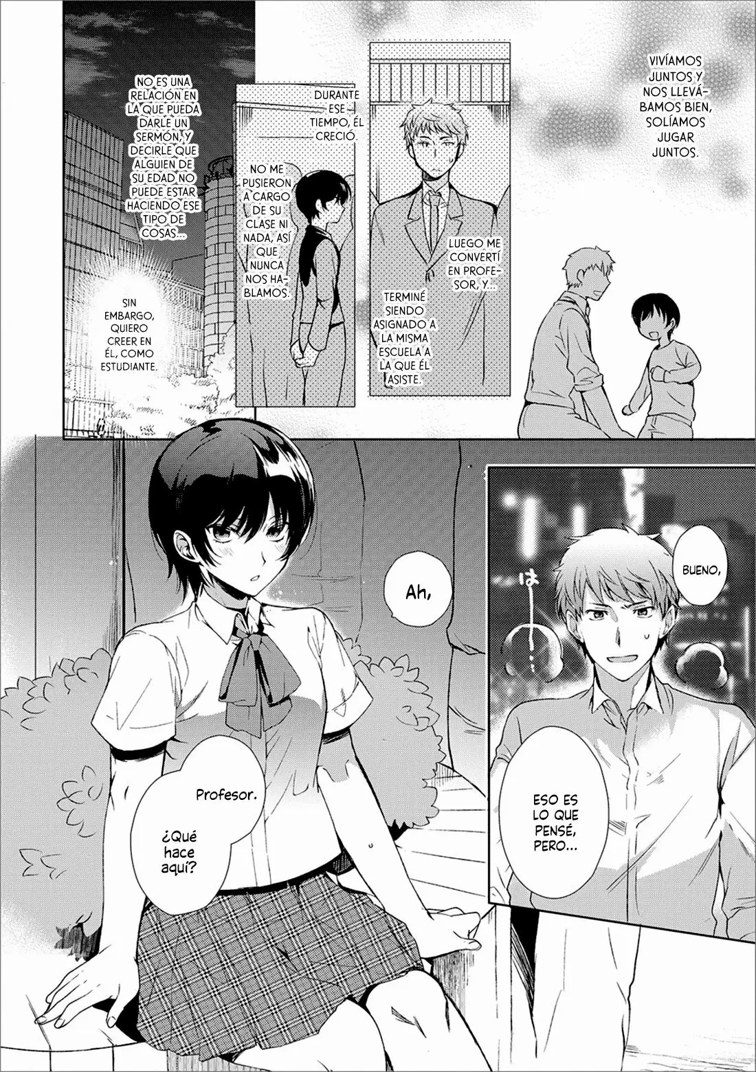 [Kirimoto Yuuji] Sensei no Oshigoto (Gekkan Web Otoko no Ko-llection! S Vol. 40)  [Digital] [Spanish] [Mely Scans] Bildnummer 2