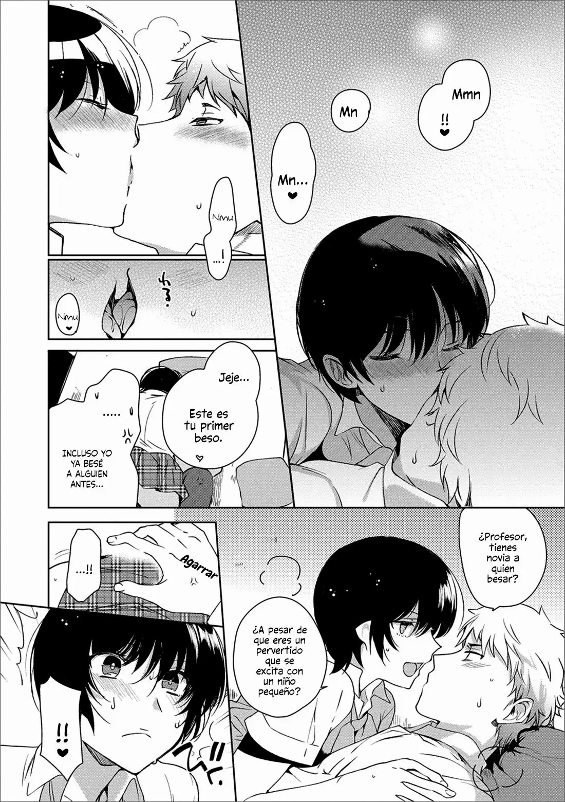 [Kirimoto Yuuji] Sensei no Oshigoto (Gekkan Web Otoko no Ko-llection! S Vol. 40)  [Digital] [Spanish] [Mely Scans] numero di immagine  8