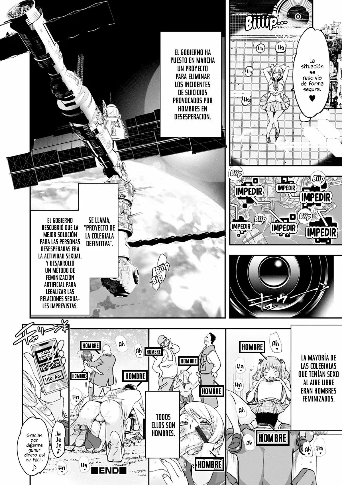[Kentarou] Soukan Shoujo (WEB Ban Mesuiki!! Nyotaika Yuugi Vol. 04)  [Digital] [Spanish] [Mely Scans] 画像番号 8