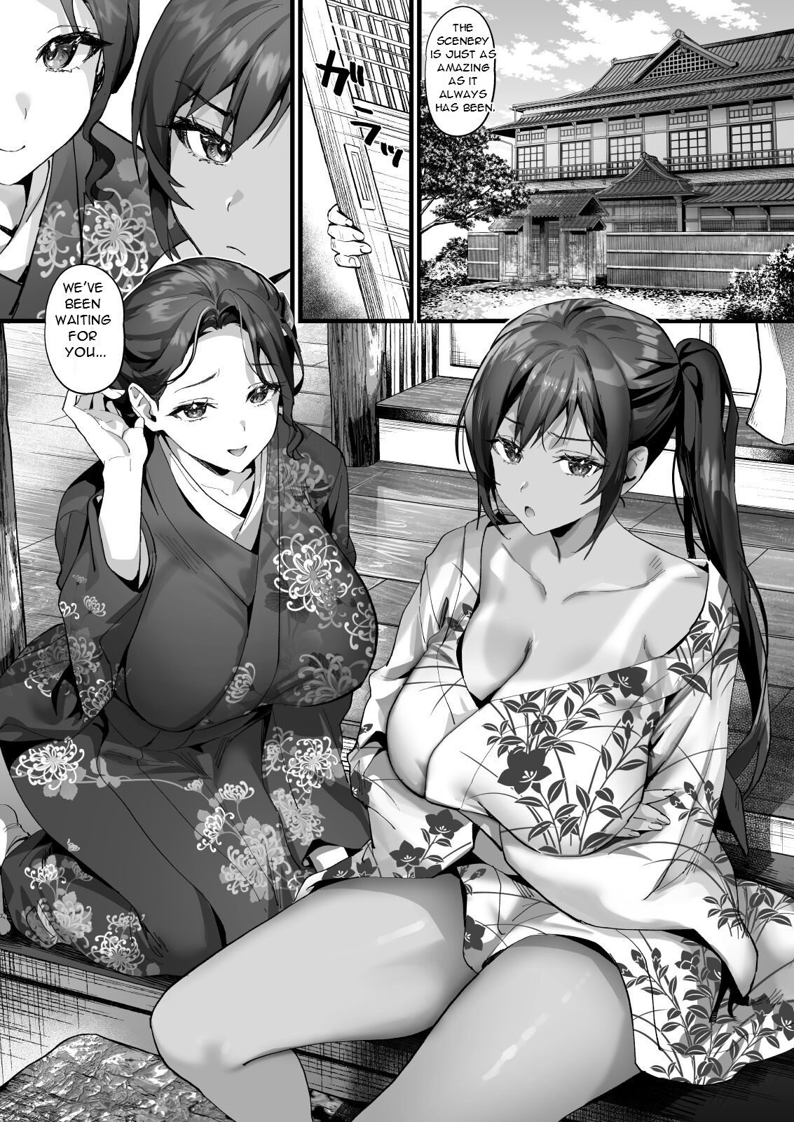 [sagejoh (sage joh)] Hiyakeato no Musume to Fuufu ni Natta Sono Yoru, Gibo mo Ukkari Haramasete Shimau Natsu | On the Night I Became a Couple With My Tanned Wife, I Accidentally Impregnated Mother-in-law Too  [English] [DarklordMTLs] [Digital] numero di immagine  3