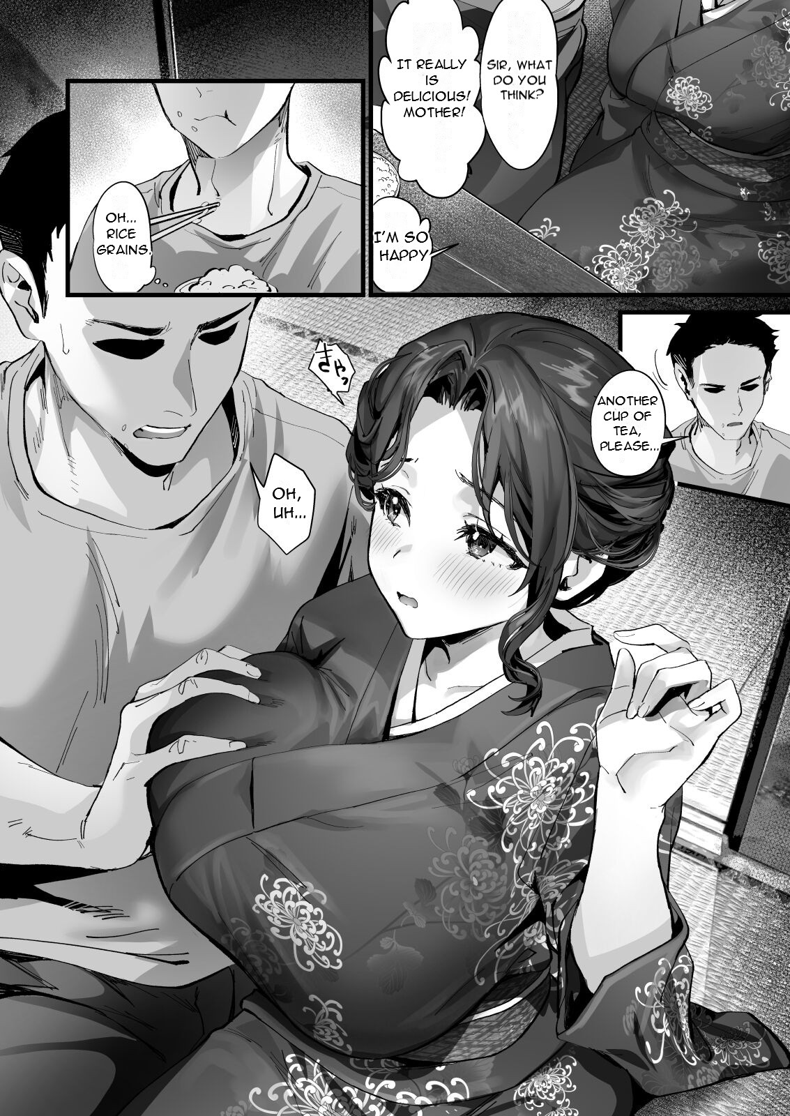 [sagejoh (sage joh)] Hiyakeato no Musume to Fuufu ni Natta Sono Yoru, Gibo mo Ukkari Haramasete Shimau Natsu | On the Night I Became a Couple With My Tanned Wife, I Accidentally Impregnated Mother-in-law Too  [English] [DarklordMTLs] [Digital] numero di immagine  24