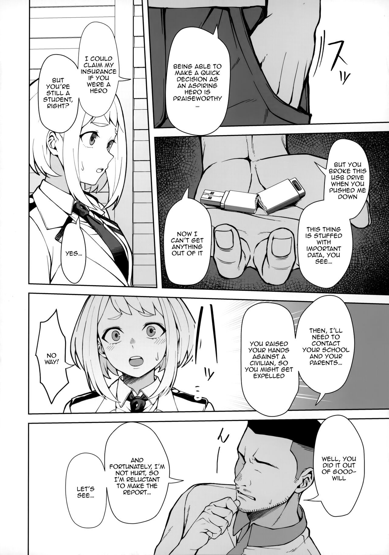 (C103) [cobalt green (Kobaji)] Pathetic Heroism (My Hero Academia) [English] [Doujins.com] изображение № 3