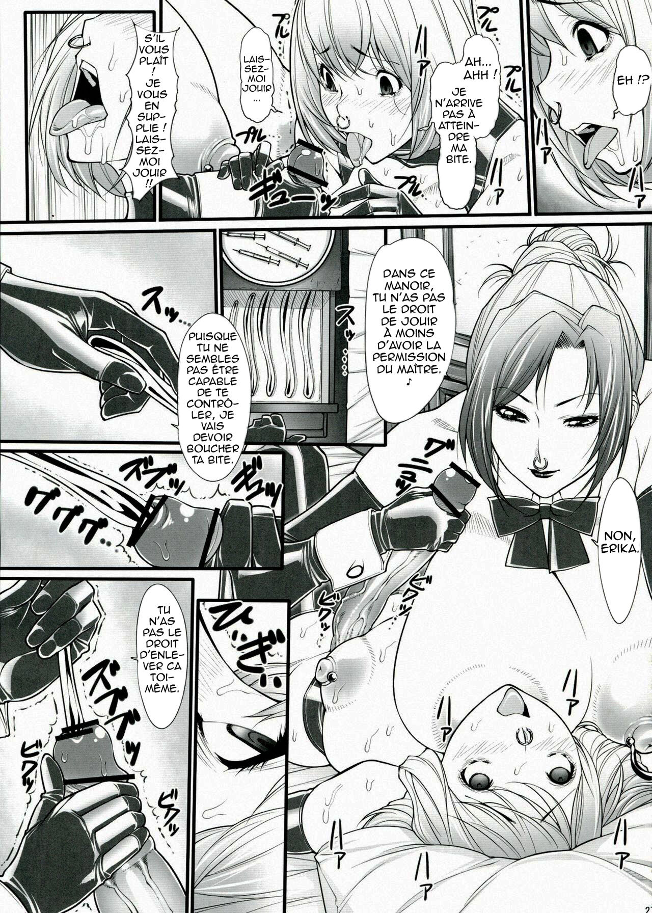 [Kudamono Monogatari (Kuroishi Ringo)] Kuroishi Ringo Request Doujinshi Ni [French] [ChatGPT] 이미지 번호 27