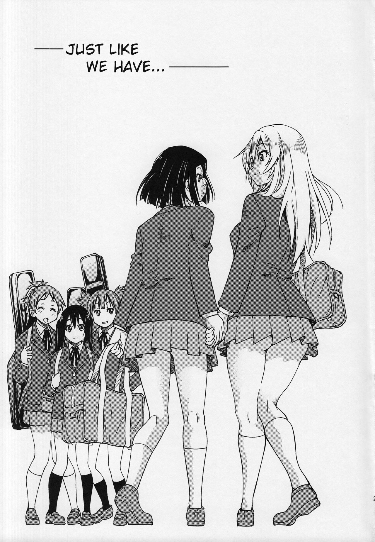 (C82) [Ponyfarm (Inoue Yoshihisa)] Pony-on!!!!!! ~Machi ni Sumi-re Yatte Kita (Ge) (K-ON!) [English] [CrowKarasu] image number 24