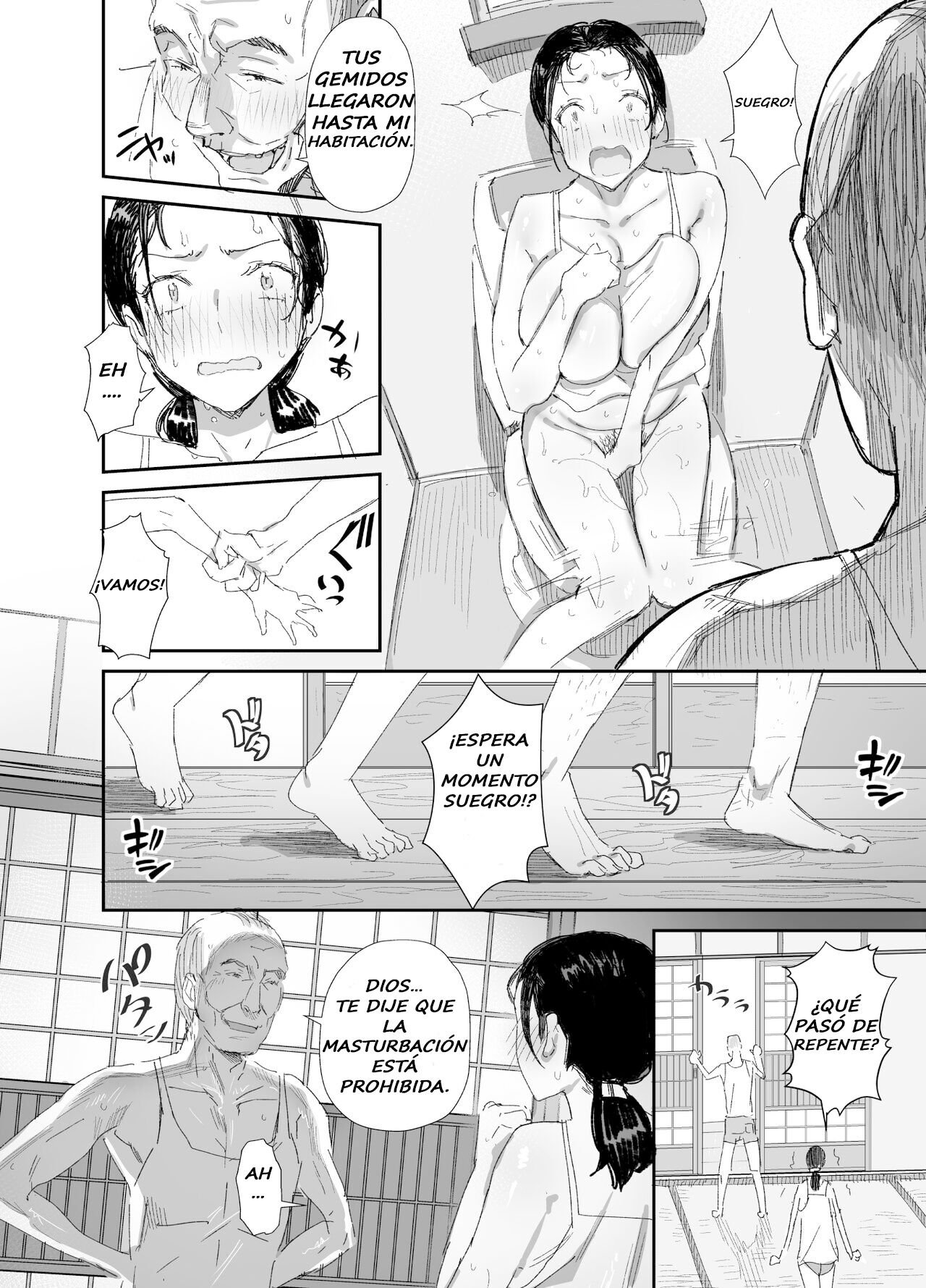 [Dynamic Mom (Onodera)] Inaka ni Sumu Dosukebe Gifu to Kosodate Yome 2 [Spanish] [Pajerosxnx] [Digital] image number 16