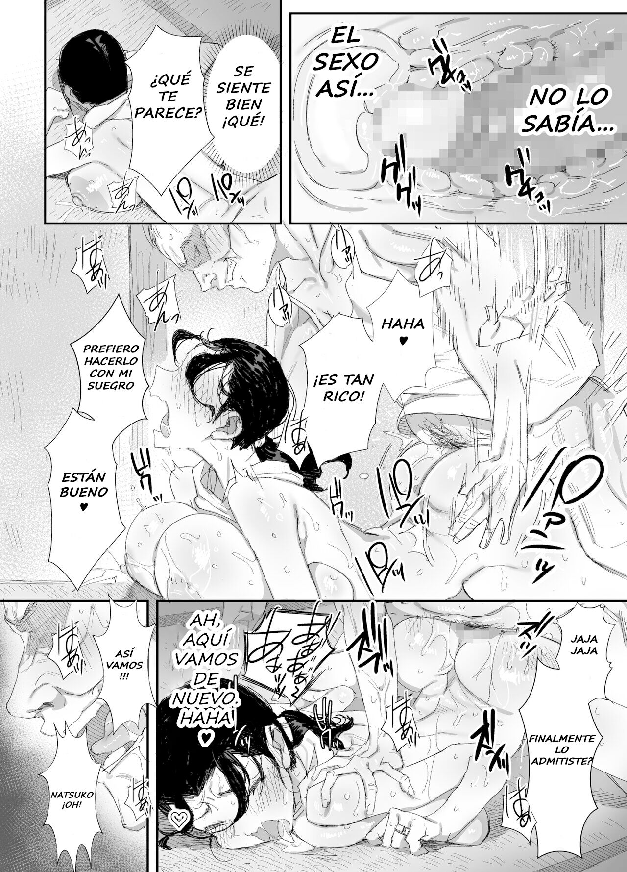 [Dynamic Mom (Onodera)] Inaka ni Sumu Dosukebe Gifu to Kosodate Yome 2 [Spanish] [Pajerosxnx] [Digital] image number 24