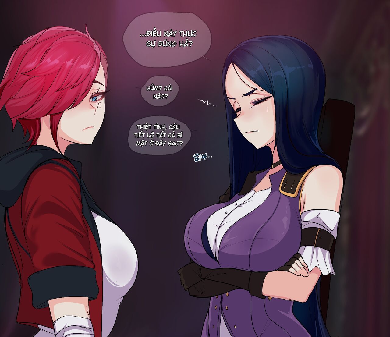 kimtoxic_Arcane_Vi,Caitlyn 이미지 번호 1