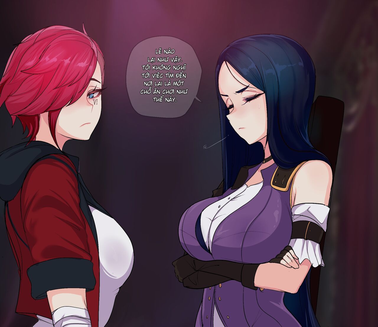 kimtoxic_Arcane_Vi,Caitlyn 이미지 번호 2