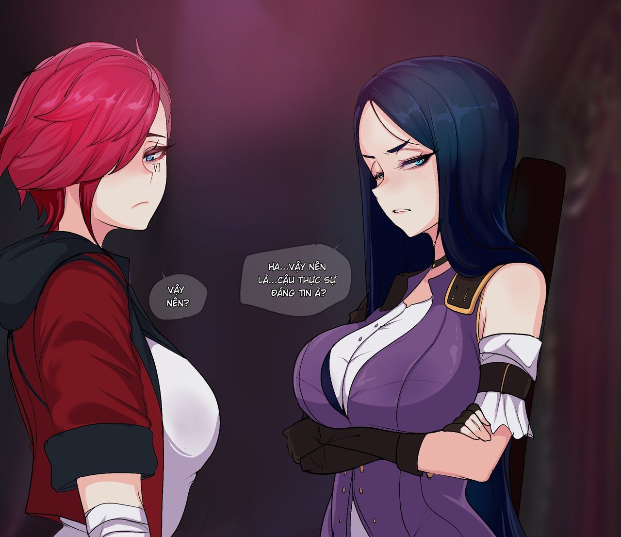 kimtoxic_Arcane_Vi,Caitlyn 이미지 번호 3