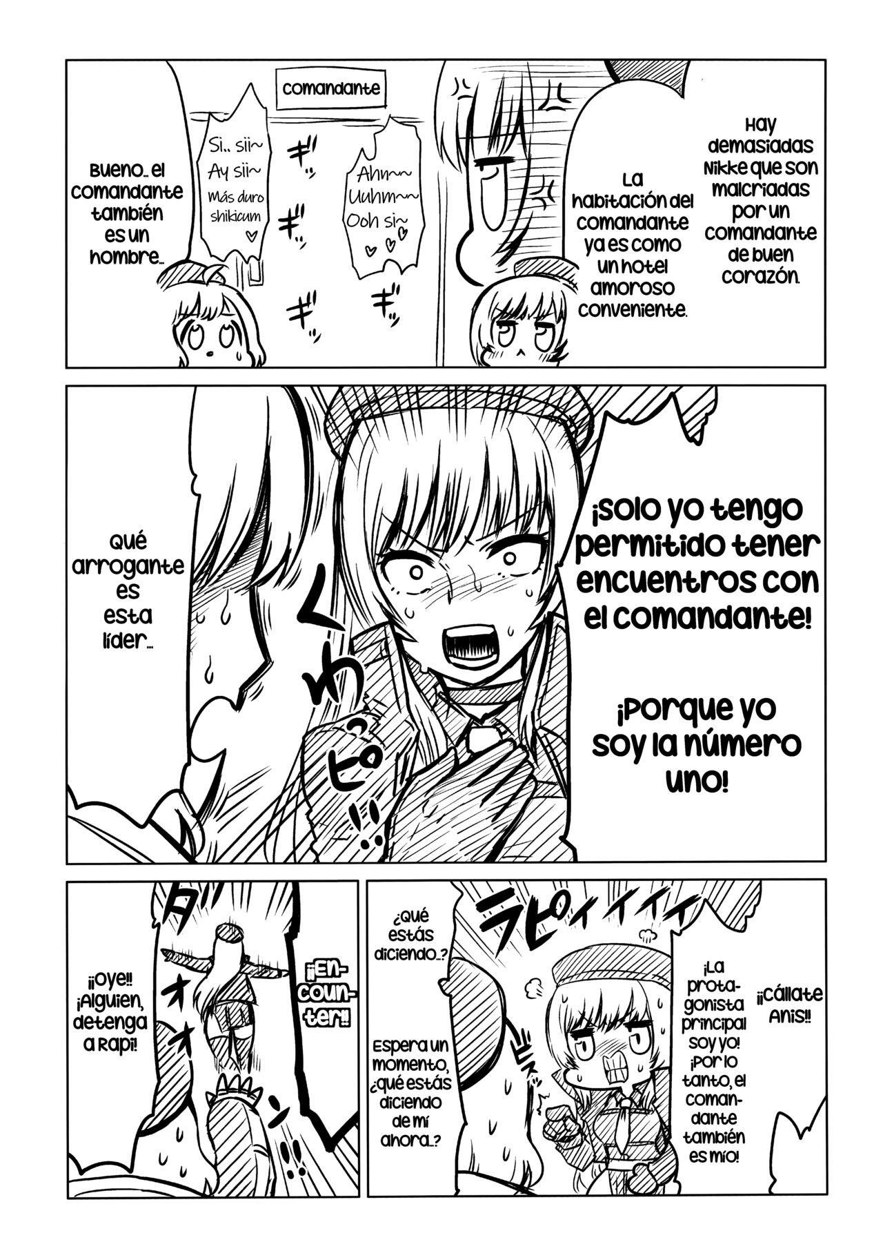 (C102) [Ecchi na Shikikan no Kai (Various)] Shiko Nikke (Goddess of Victory: Nikke) [Spanish] [Mapache Fansub] imagen número 44
