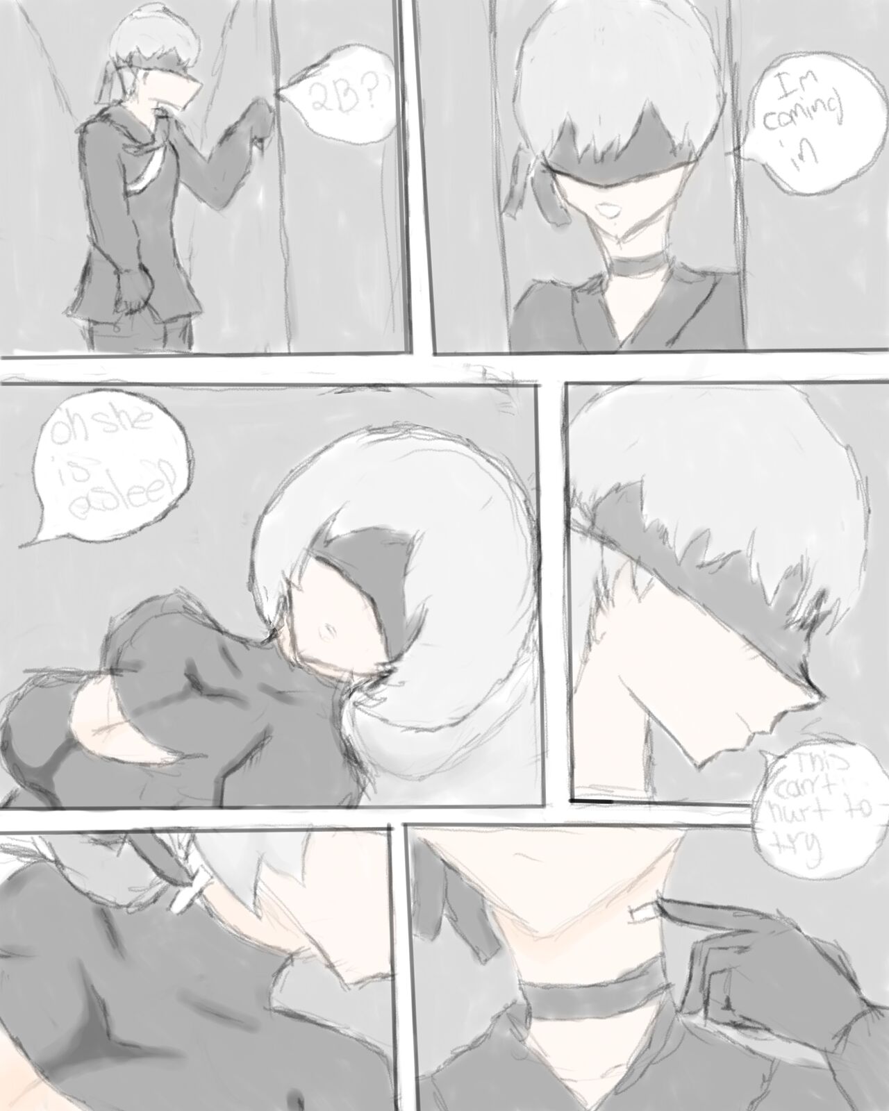 2b x 9s hentai comics imagen número 3