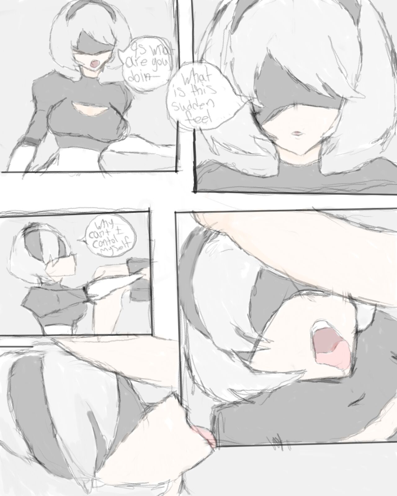 2b x 9s hentai comics imagen número 5
