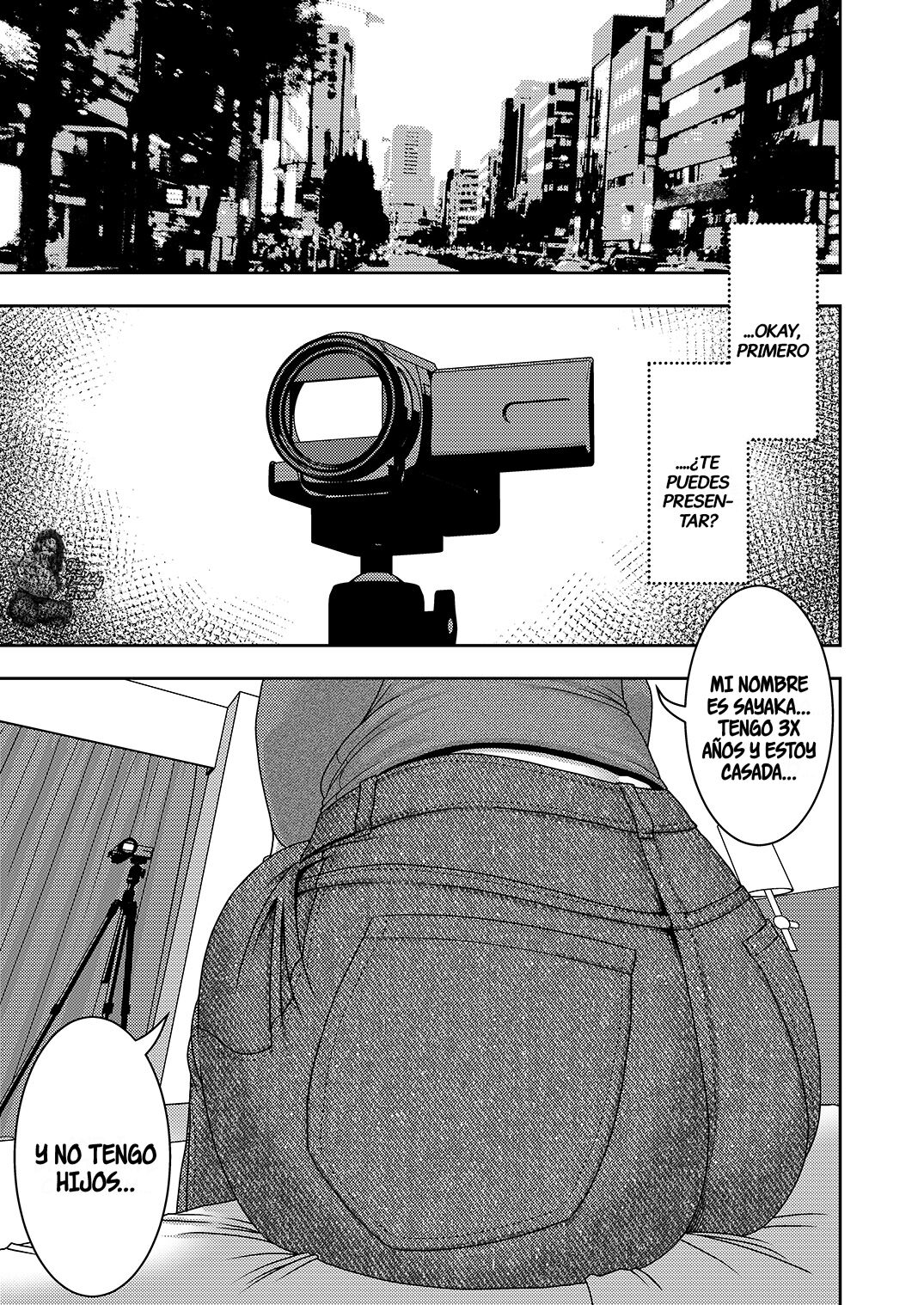 [Imprison (Sasaki Yuuhei)] Hitozuma Hametsu Ganbou Danna ni Naisho de Doujin AV ni Shutsuen Shite Ukkari Netorare Chau Okusama | La Petición De La Esposa De Ser Destruida [Spanish] [BigDaddy Scan] imagen número 2