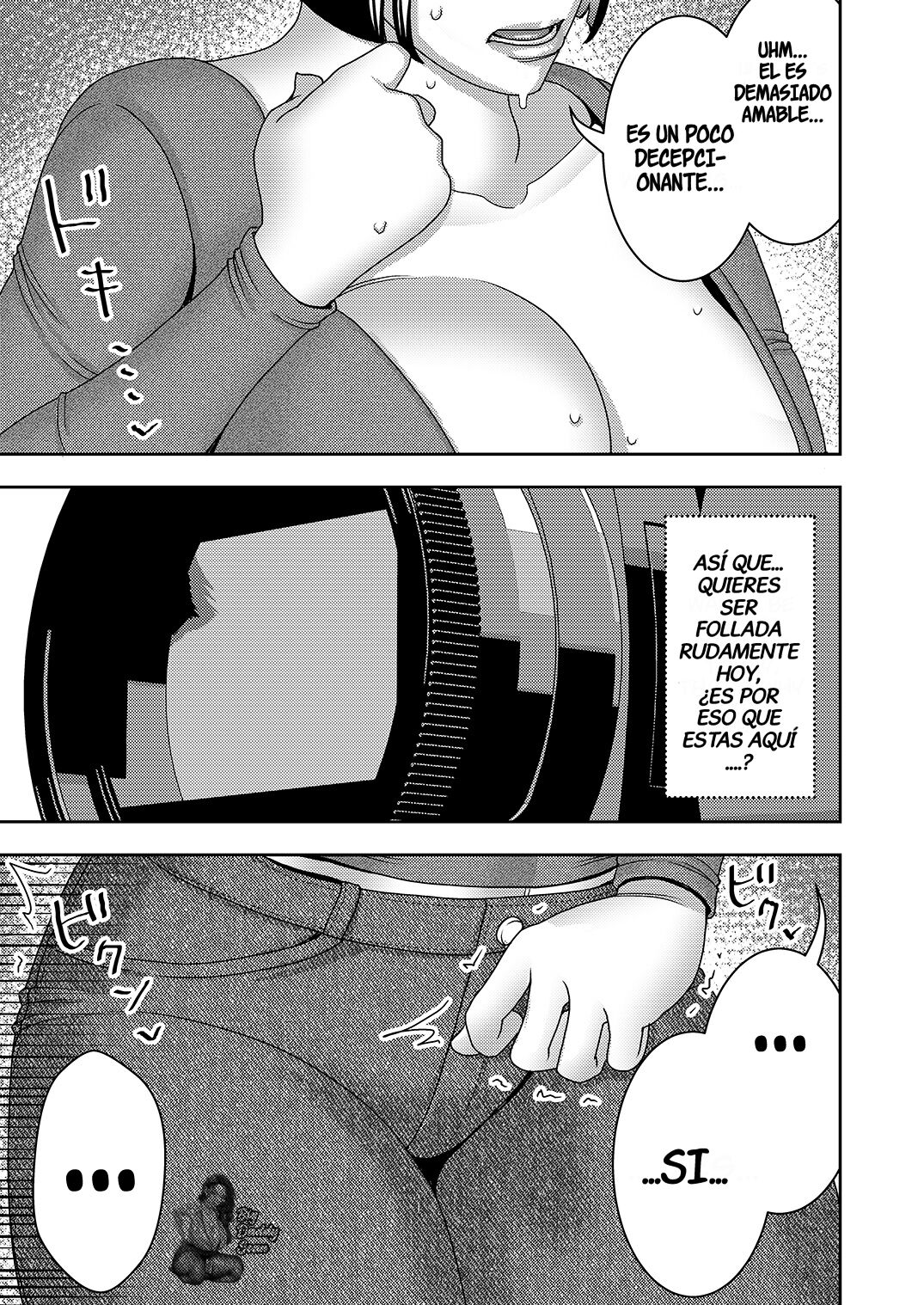 [Imprison (Sasaki Yuuhei)] Hitozuma Hametsu Ganbou Danna ni Naisho de Doujin AV ni Shutsuen Shite Ukkari Netorare Chau Okusama | La Petición De La Esposa De Ser Destruida [Spanish] [BigDaddy Scan] imagen número 6