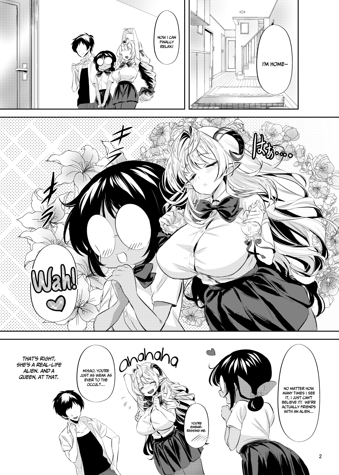 [Kaeru wa Nani Yatte mo Erai!! (Manyuu Kaeru Tasuke Sansei)] Having Sex Alone With My Childhood Friend Despite The Three of Us Living Together [English] [Doujins.com] image number 3