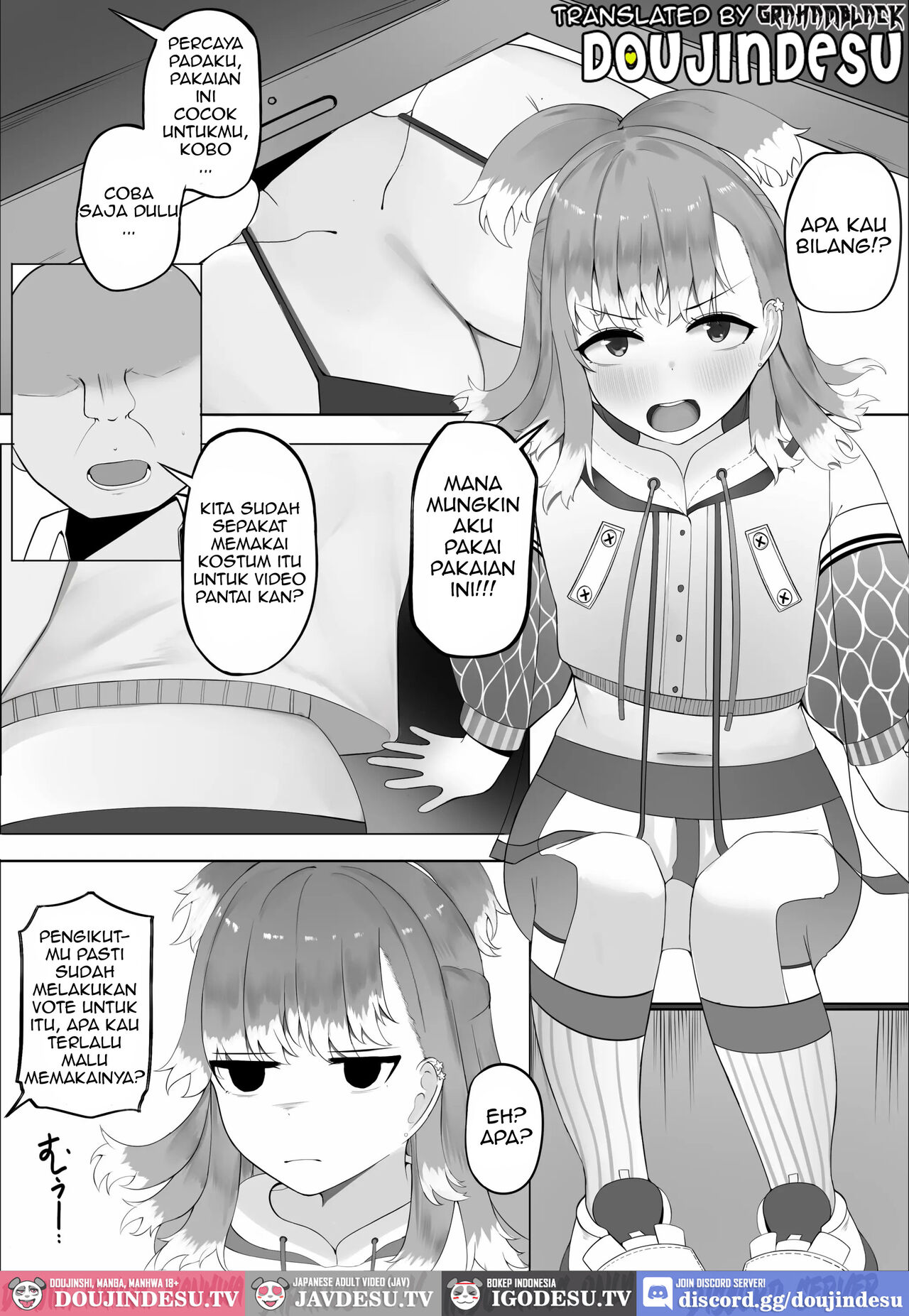 [CLEF] FORBIDDEN RAIN KOBO KANAERU (Virtual Youtuber) [Bahasa Indonesia] image number 3