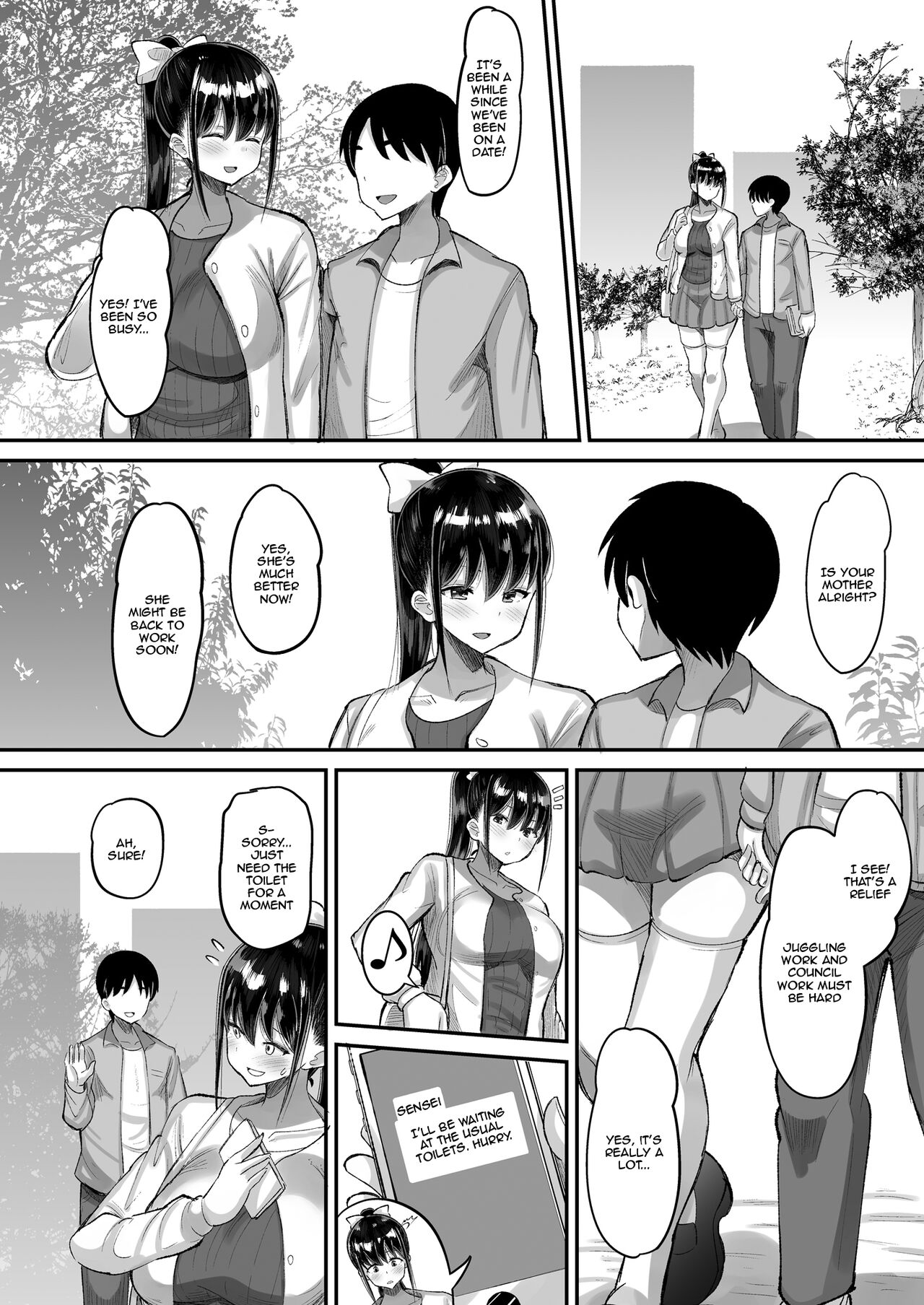 [AMP (Norakuro Nero)] Kichiku Kyoushi ni Otosareta Boku no Seitokaichou [English] [Doujins.com] [Digital] image number 34