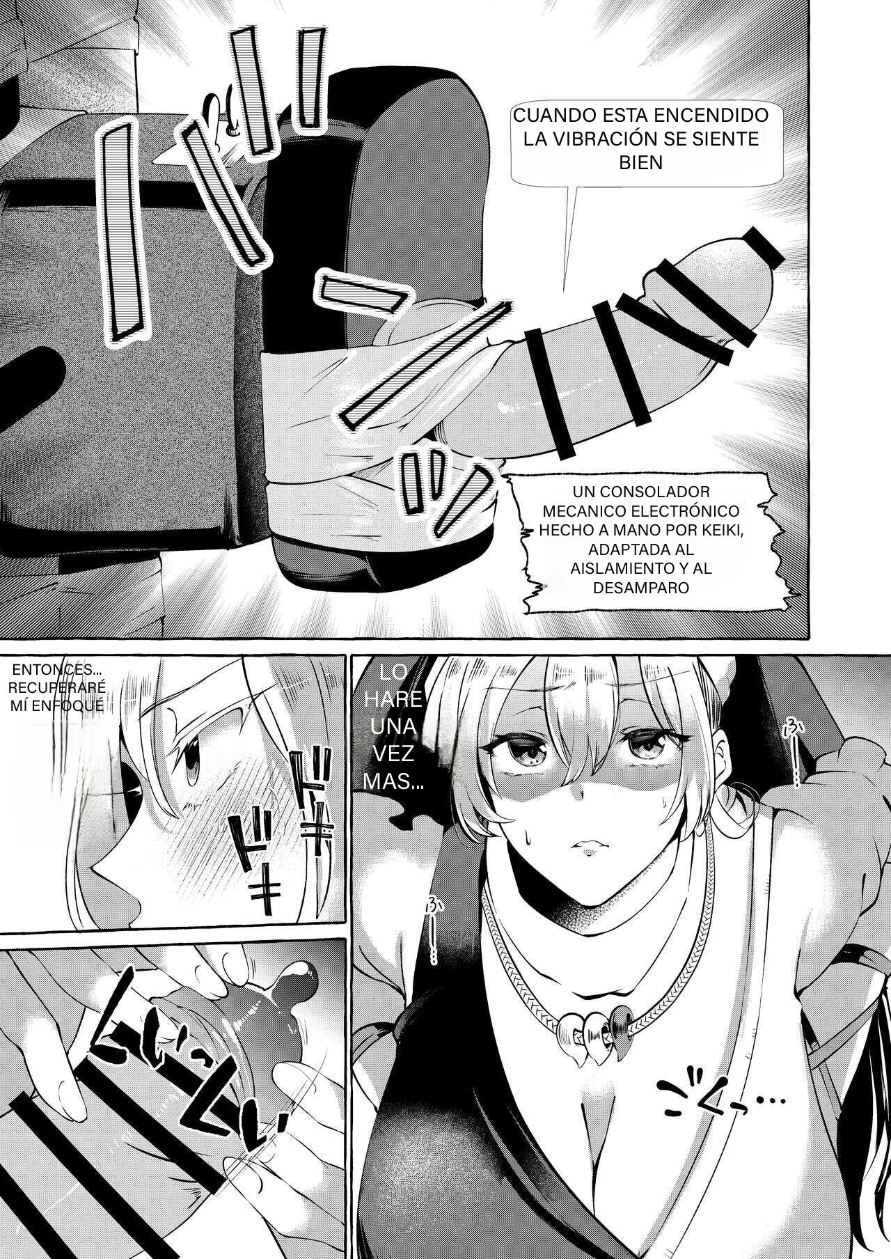 [Cross Country. (Kurokan)] Mousou ni Karada o Yudanete (Touhou Project) [Spanish] [Hta scan] [Digital] numero di immagine  6