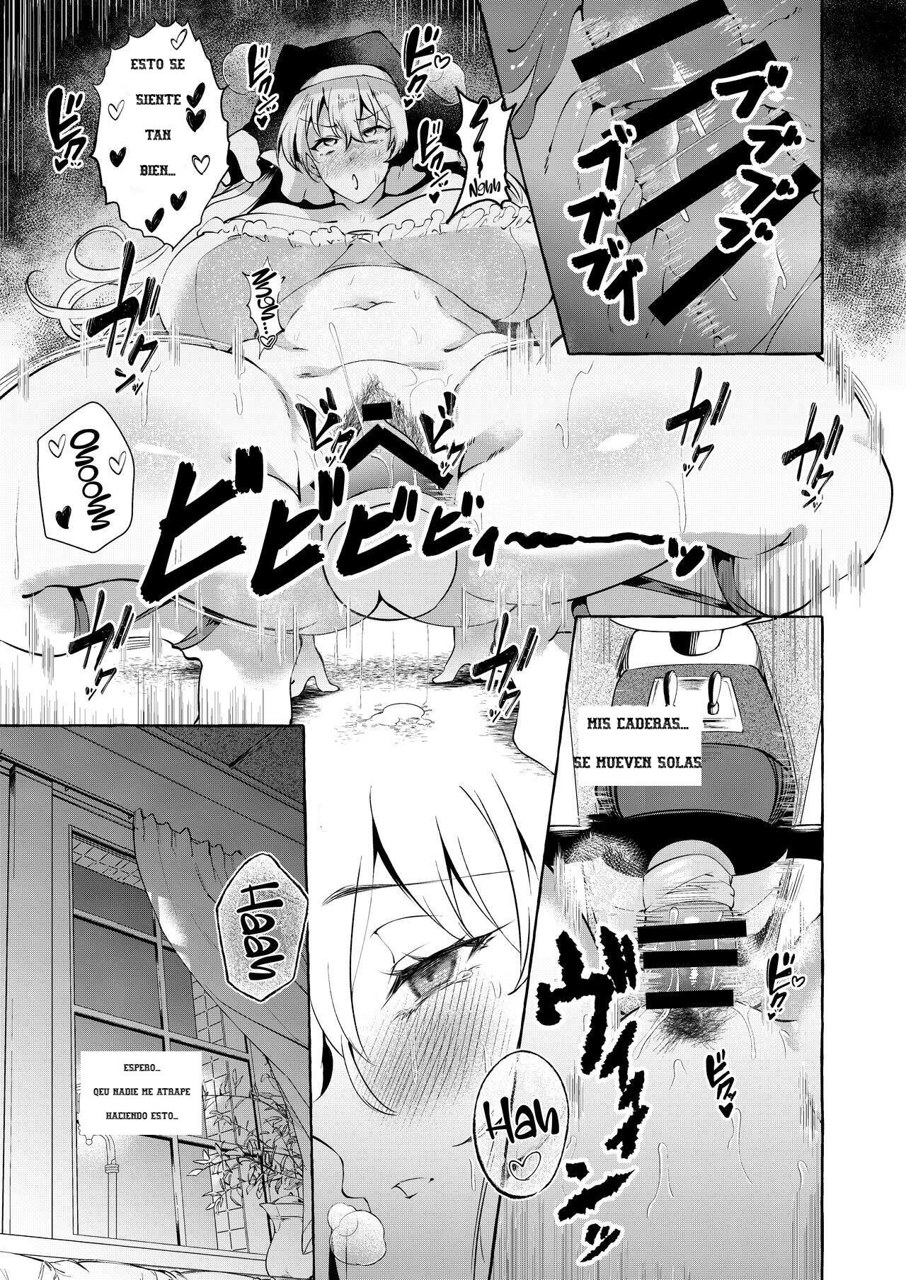 [Cross Country. (Kurokan)] Mousou ni Karada o Yudanete (Touhou Project) [Spanish] [Hta scan] [Digital] numero di immagine  8