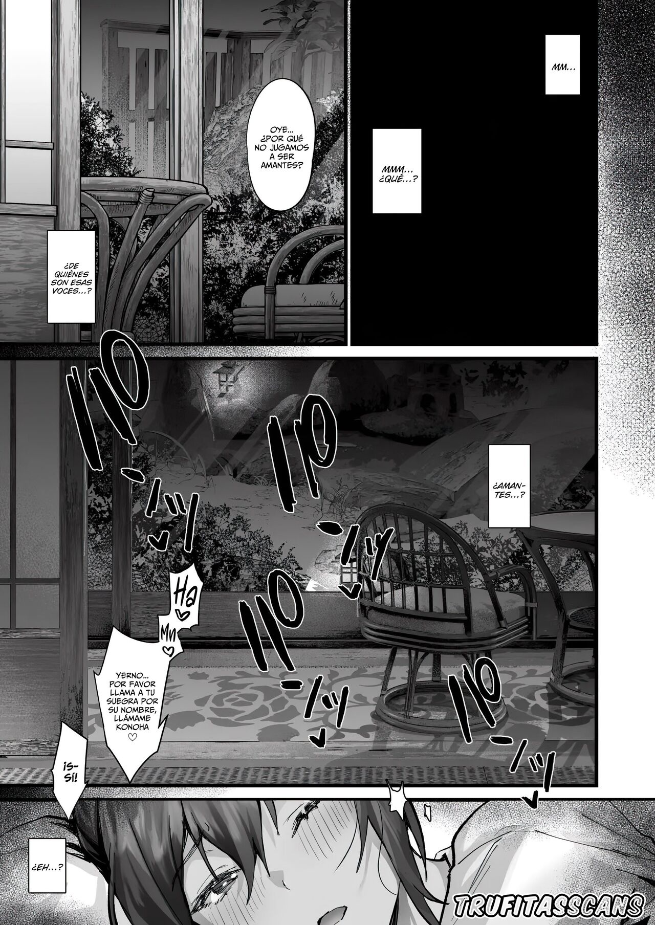 [sagejoh (sage joh)] Hiyakeato no Musume to Fuufu ni Natta Sono Yoru, Gibo mo Ukkari Haramasete Shimau Natsu  [Spanish] [TrufitasScan] [Digital] image number 34