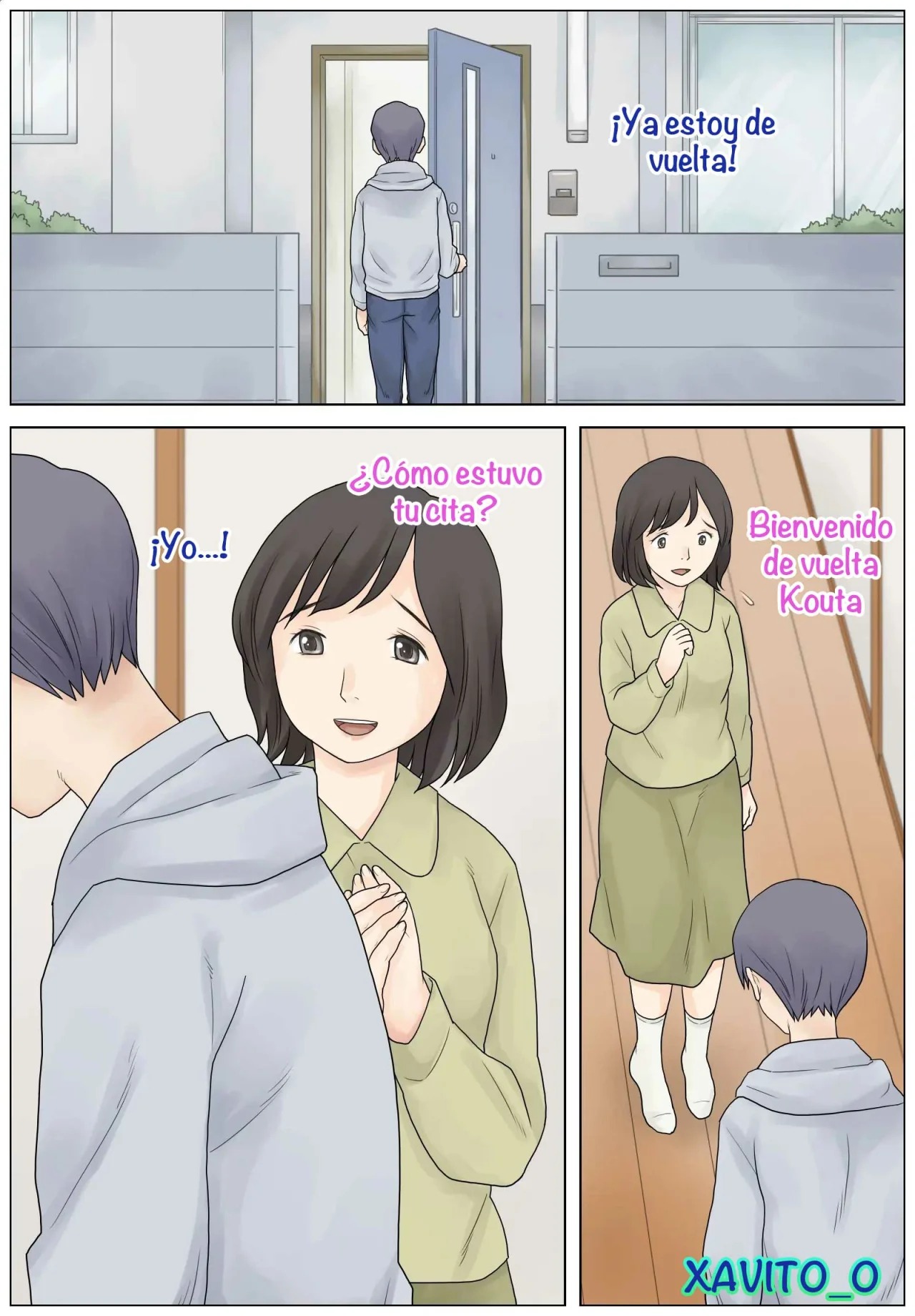 [Atori Akinao (Atori K)] Bokki fuzen no musuko o naoshitai | ¡Tratando el Problema de Impotencia de mi Hijo! [Spanish] [Xavit0_0] 图片编号 2