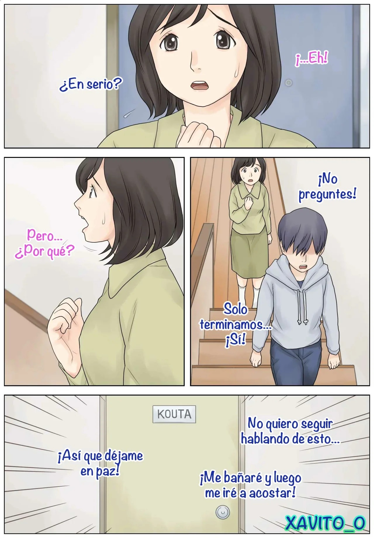 [Atori Akinao (Atori K)] Bokki fuzen no musuko o naoshitai | ¡Tratando el Problema de Impotencia de mi Hijo! [Spanish] [Xavit0_0] 图片编号 3