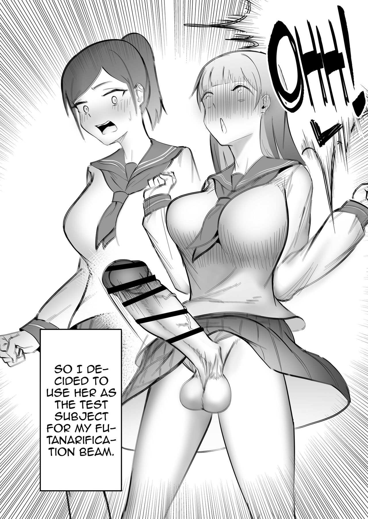 [Flat Rurit (Taira Rurit)] Seiso na JK ni Chinchin Hayashitara Zenbu Bukkowareta Hanashi [English] [Doujins.com] image number 3