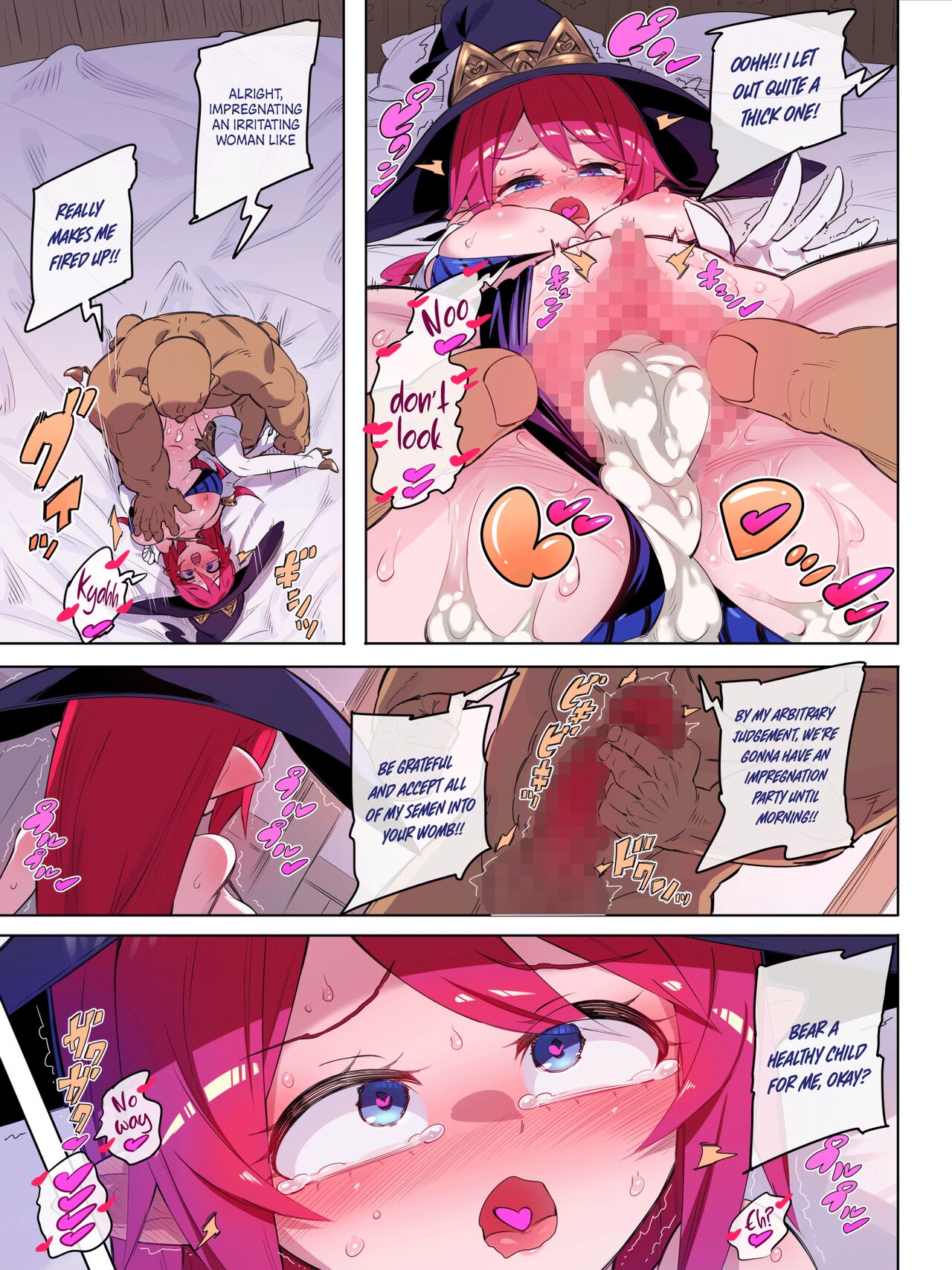 [Okottei] Majo Ninshii no Keiyaku Uta reshi Jaryuu to Hatasa reshi Yakusoku [English] [Doujins.com] 图片编号 10