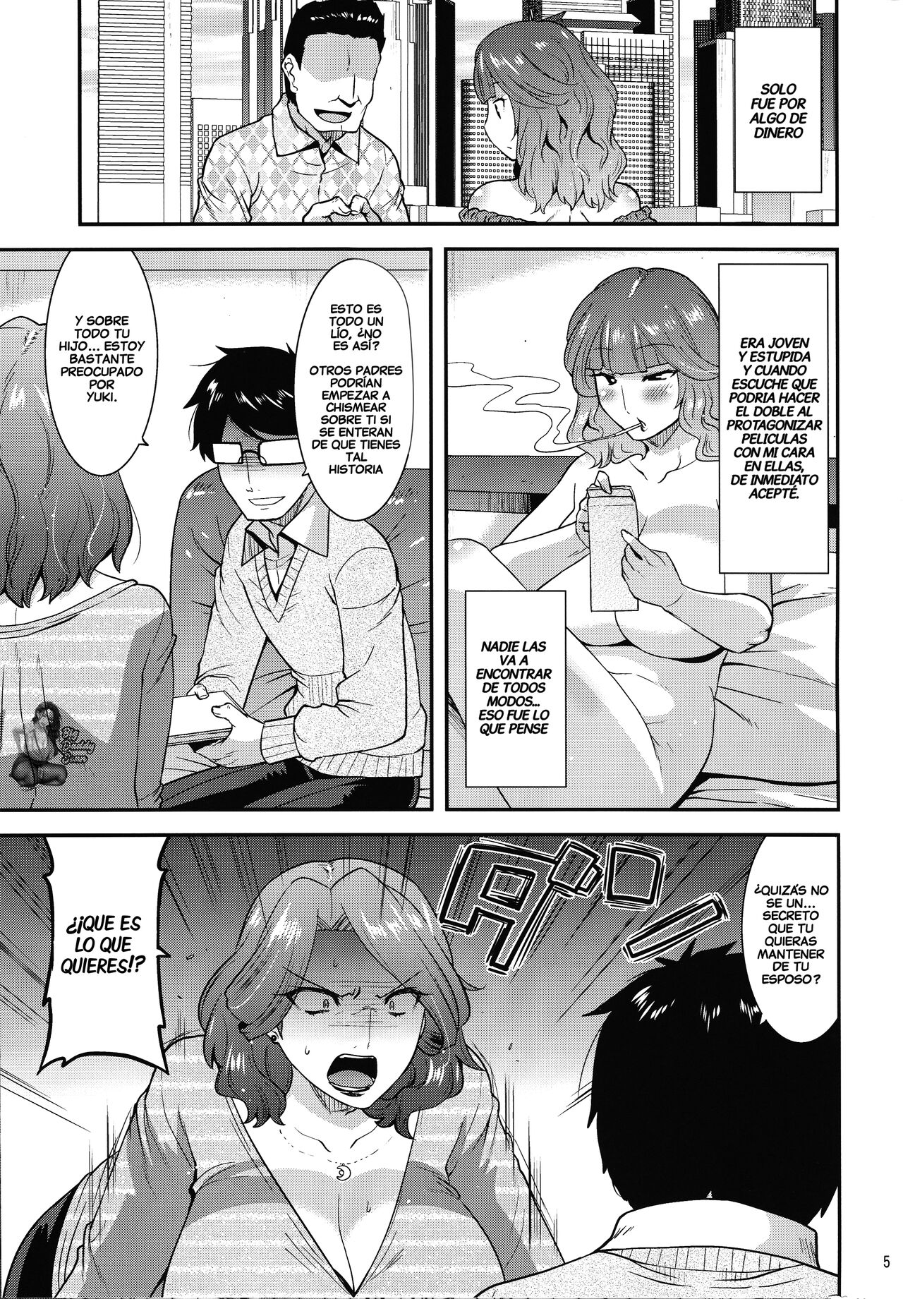 (C96) [gos to vi (Utamaro)] Suck for you [Spanish] [BigDaddy Scan] numero di immagine  4