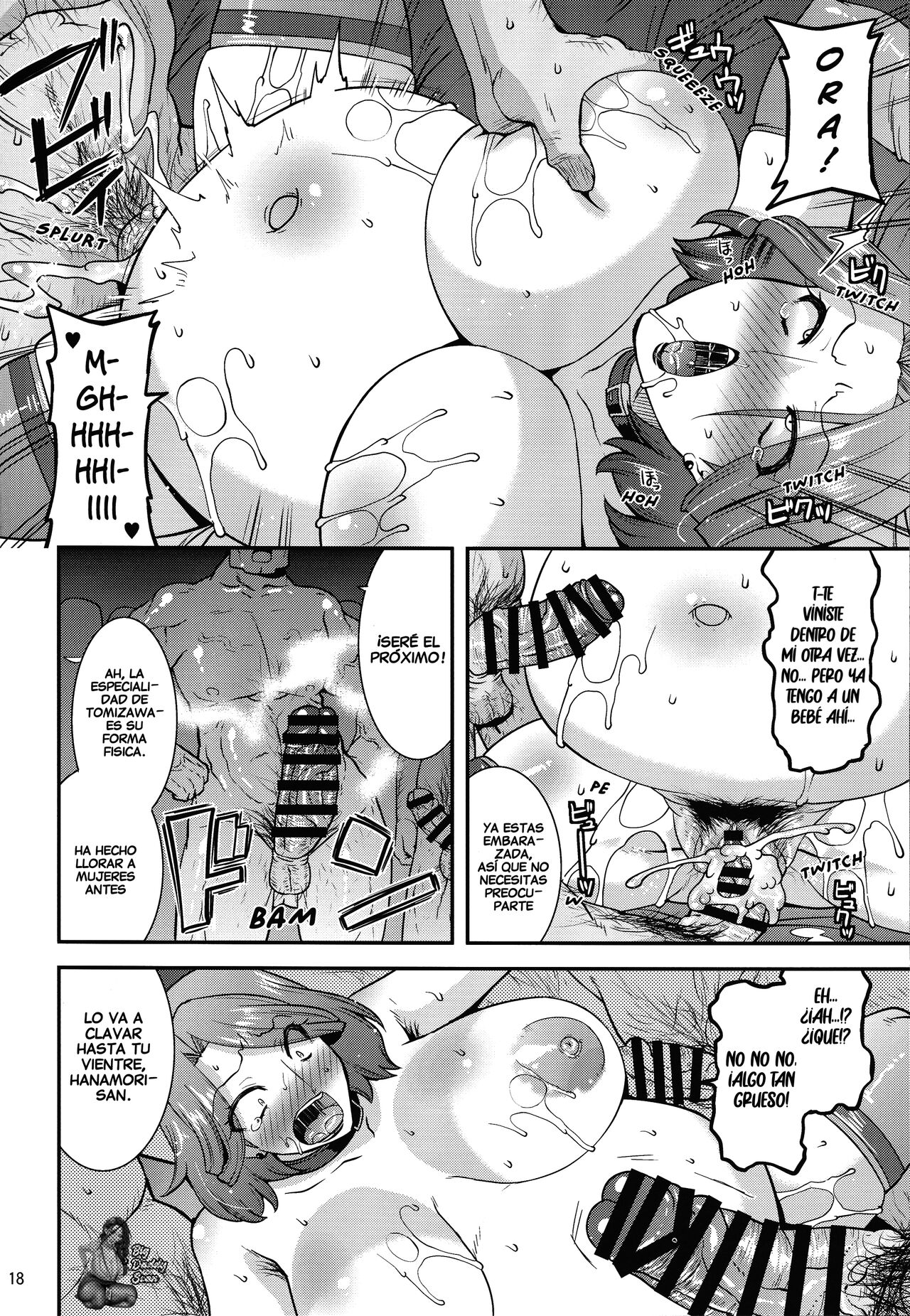 (C96) [gos to vi (Utamaro)] Suck for you [Spanish] [BigDaddy Scan] numero di immagine  17