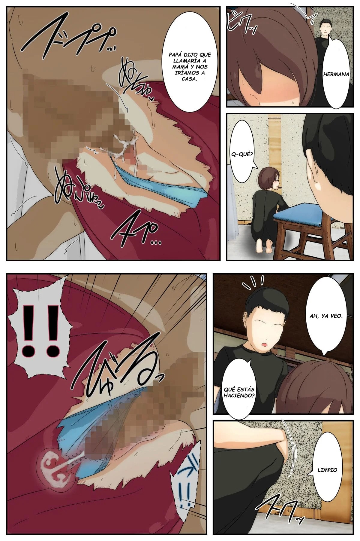 [Sistny&Anasis] Boku no Mama ga Ojii-chan no Ie de Yaritai Houdai Sareta. Kanzenban [Spanish] [Jasc] 图片编号 46