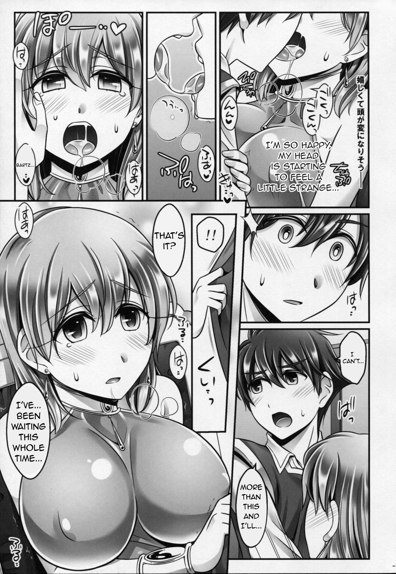 (C87) [Mabo Udon Teishoku (Yakisobapantarou, Negitoroko)] Bartz♥Lenna (Final Fantasy V) 图片编号 10