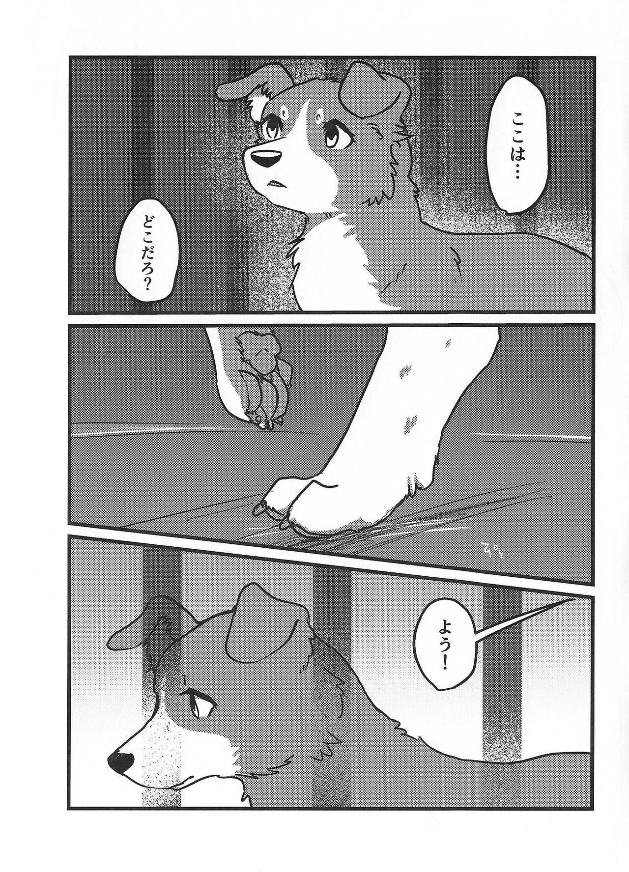 (Shinshun Kemoket 10) [Kon Juuichibai (Momou)] DOG.IN.CAGE The best in corn 画像番号 2