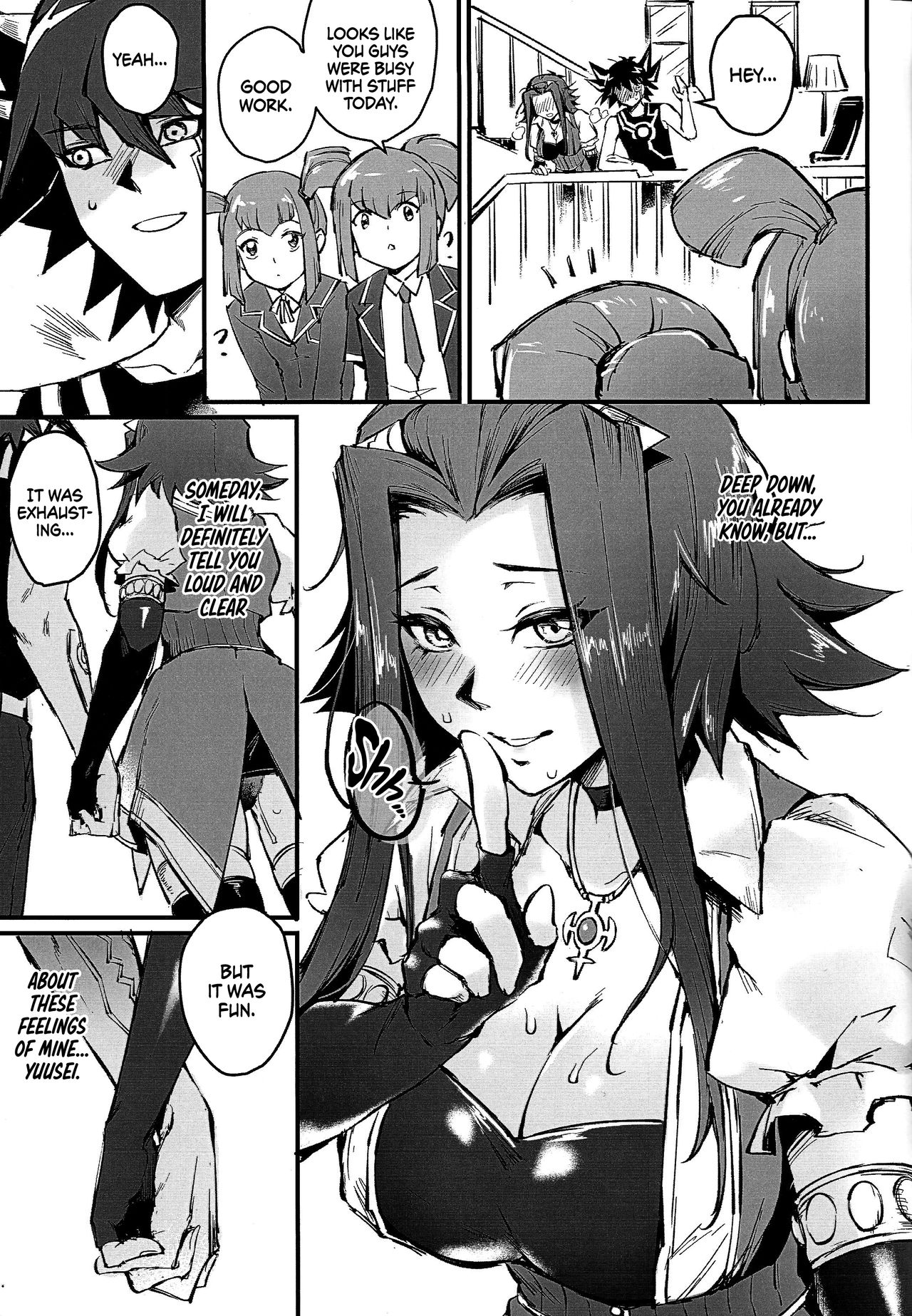 (C97) [Miburi (MIBRY)] MASK of D. (Yu-Gi-Oh! 5D's) [English] [Crystalium] numero di immagine  24