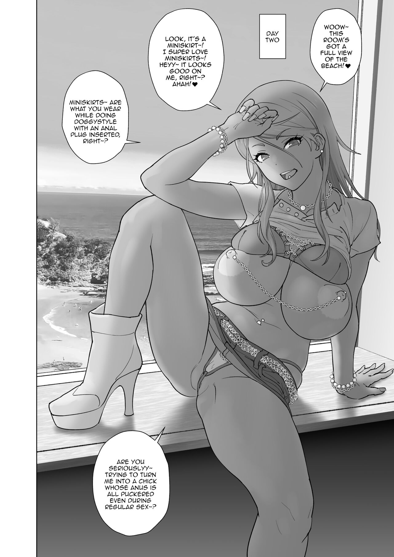 [SANDWORKS (Suna)] Kuro Gal Sex Resort (THE iDOLM@STER: Shiny Colors) [English] [Doujins.com] [Digital] image number 11