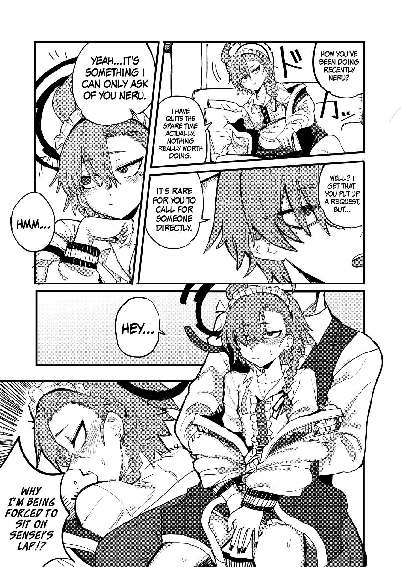 [Muhandou chou karyok (Iho)] Neru o Yobidasu yatsu (Blue Archive) [English] [Doujins.com] [Digital] imagen número 4