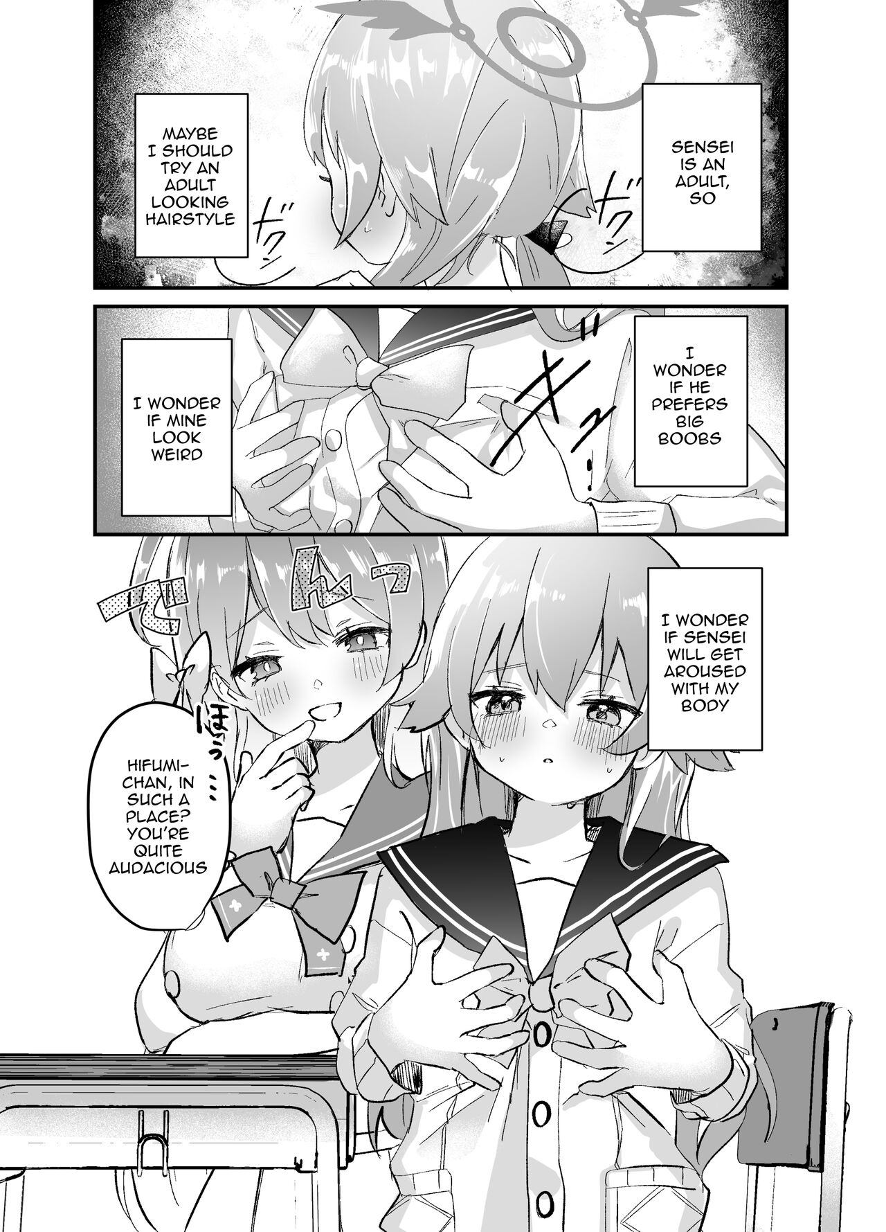 [Namekuzu (Namekuji)] 3-gatsu 24-nichi, Hifumi wa Shojo de wa Naku Narimasu. (Blue Archive) [English] [Doujins.com] [Digital] image number 12