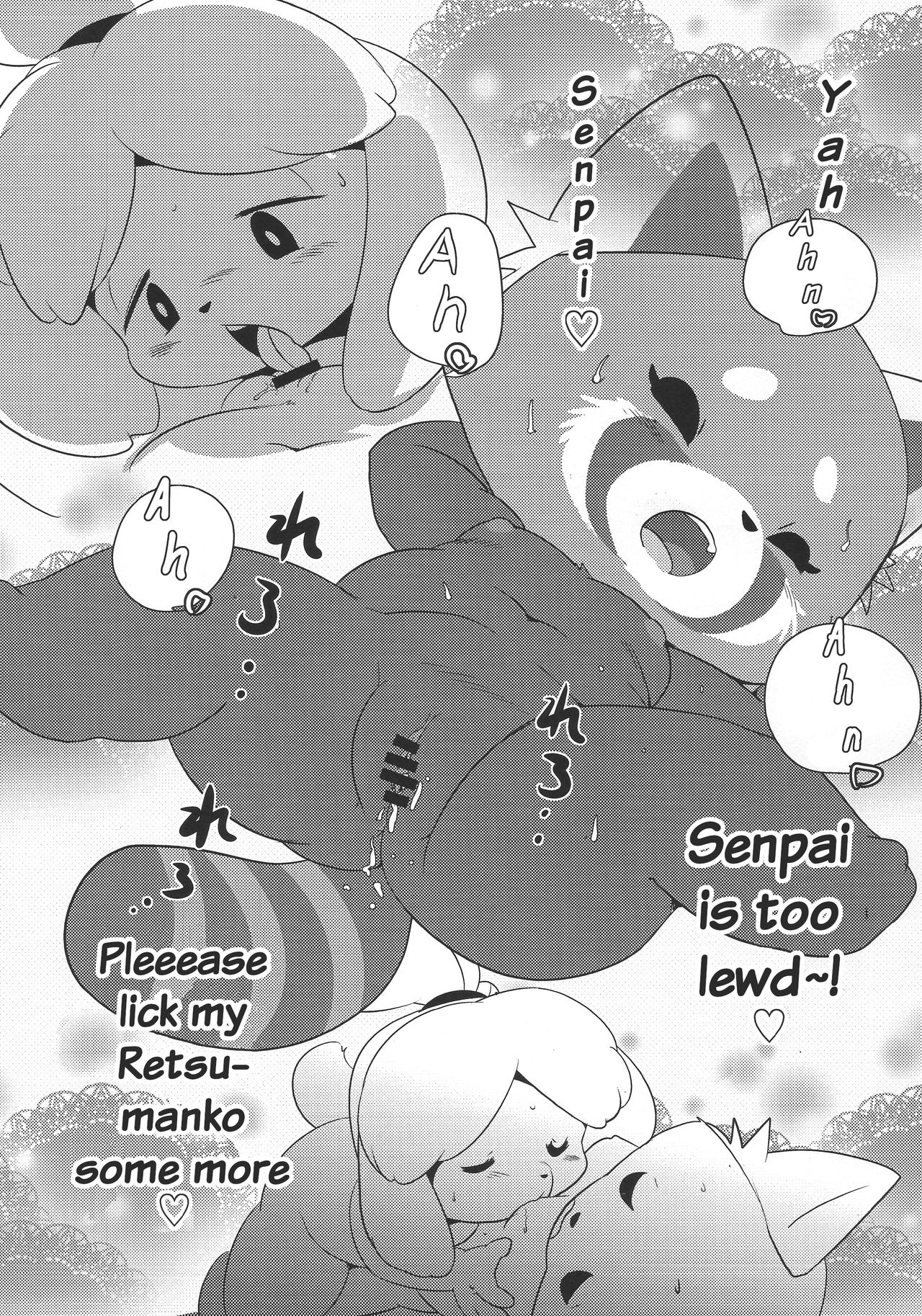 (C93) [Juusou Music (Tamanori Hiko)] SHIRETSU! | RETSUBELLE! (Animal Crossing, Aggretsuko) [English] [Nenio] numero di immagine  9