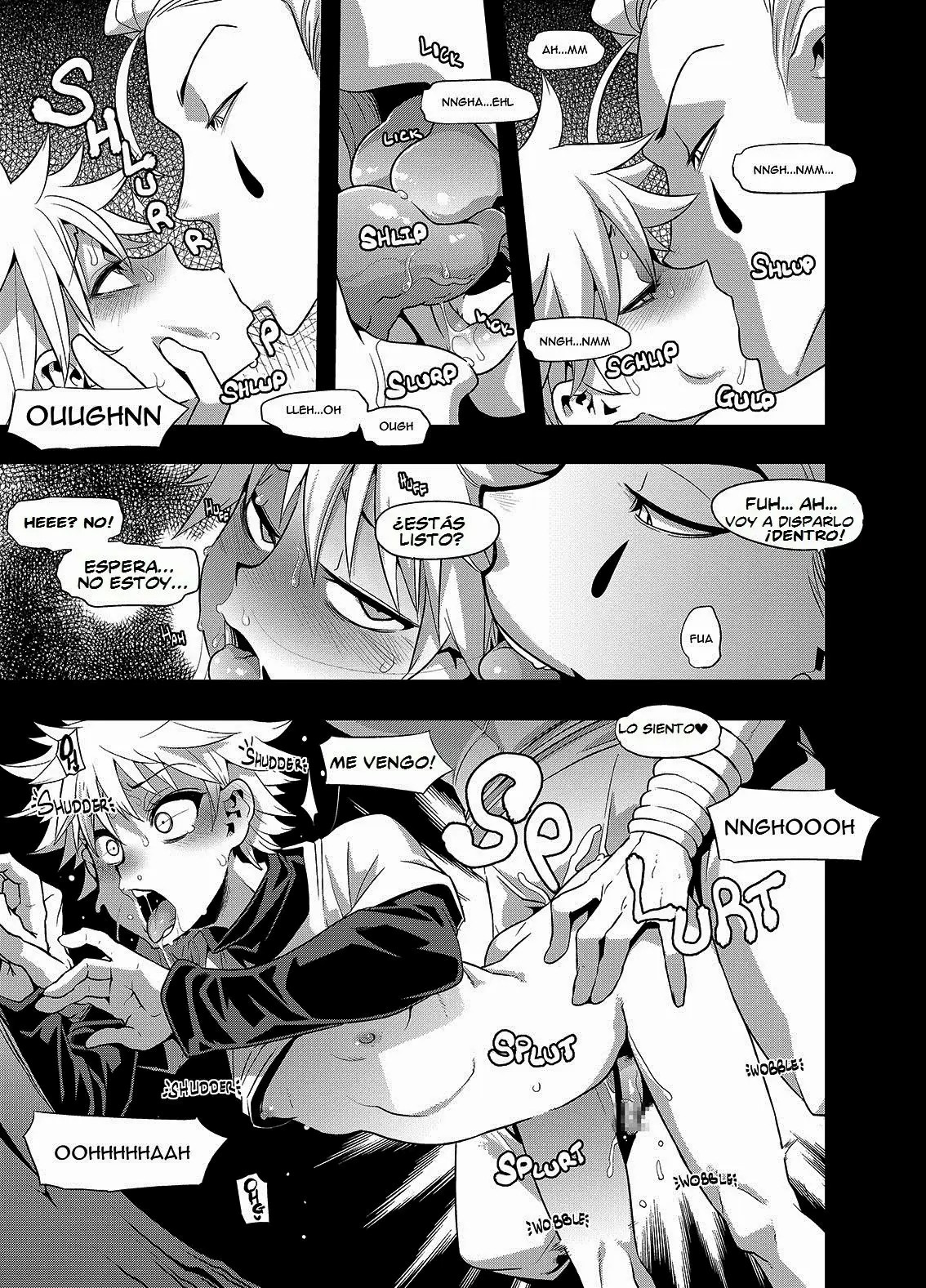 (C88) [Aomori Ringo (Amin, Naokame, ShindoL)] Ketsu ni Nerai o Cow & Ass | Goin' For That Booty Cow & Ass (Hunter x Hunter) [Spanish] [El-Traductor-Aprendiz] imagen número 4