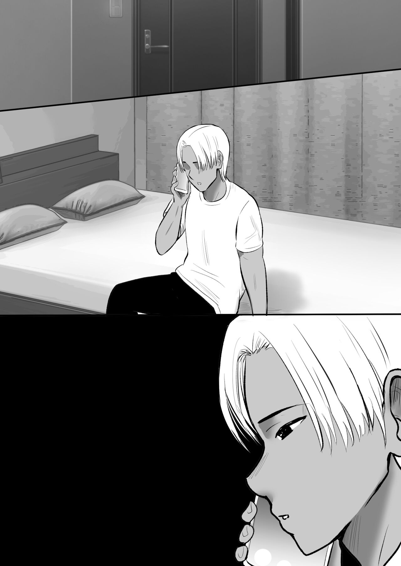 [むらむら村ソン]ボクのカノジョが同居中の兄とセックスしていてたのをただ見ていた・・ image number 76